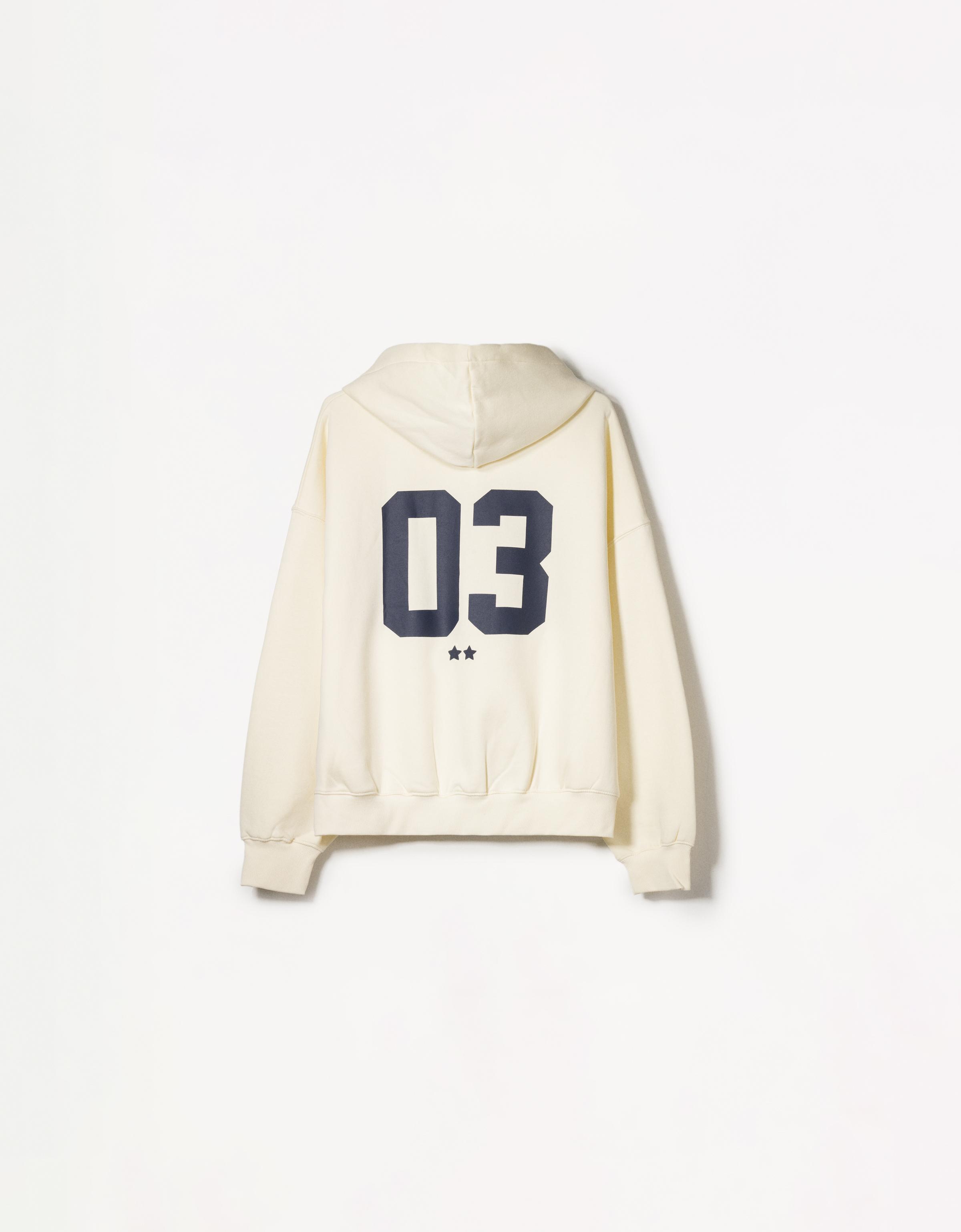 Printed zip-up hoodie - Sweatshirts and hoodies - BSK Teen Printed zip-up hoodie - Sweatshirts and hoodies - BSK Teen