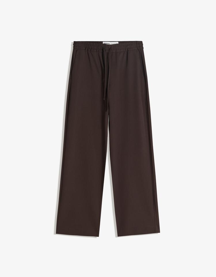 Pantalón straight jogger tailoring