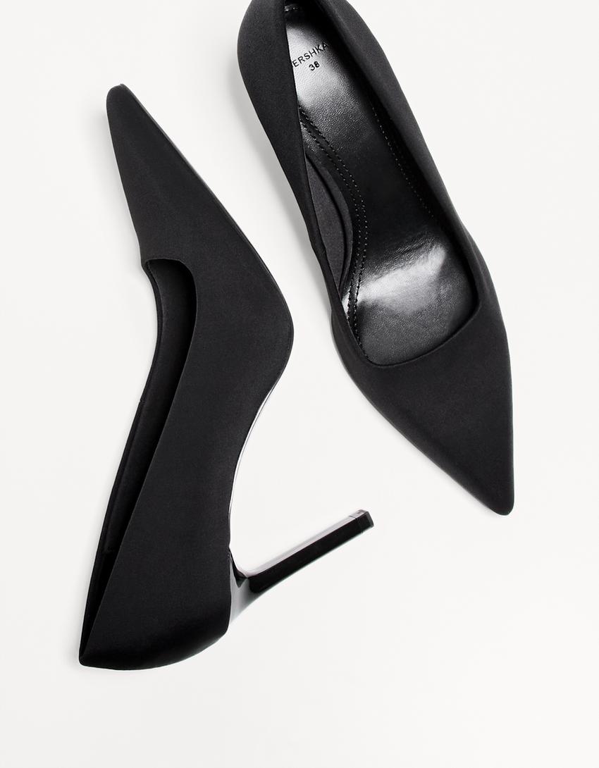 High-heel shoes-BLACK
