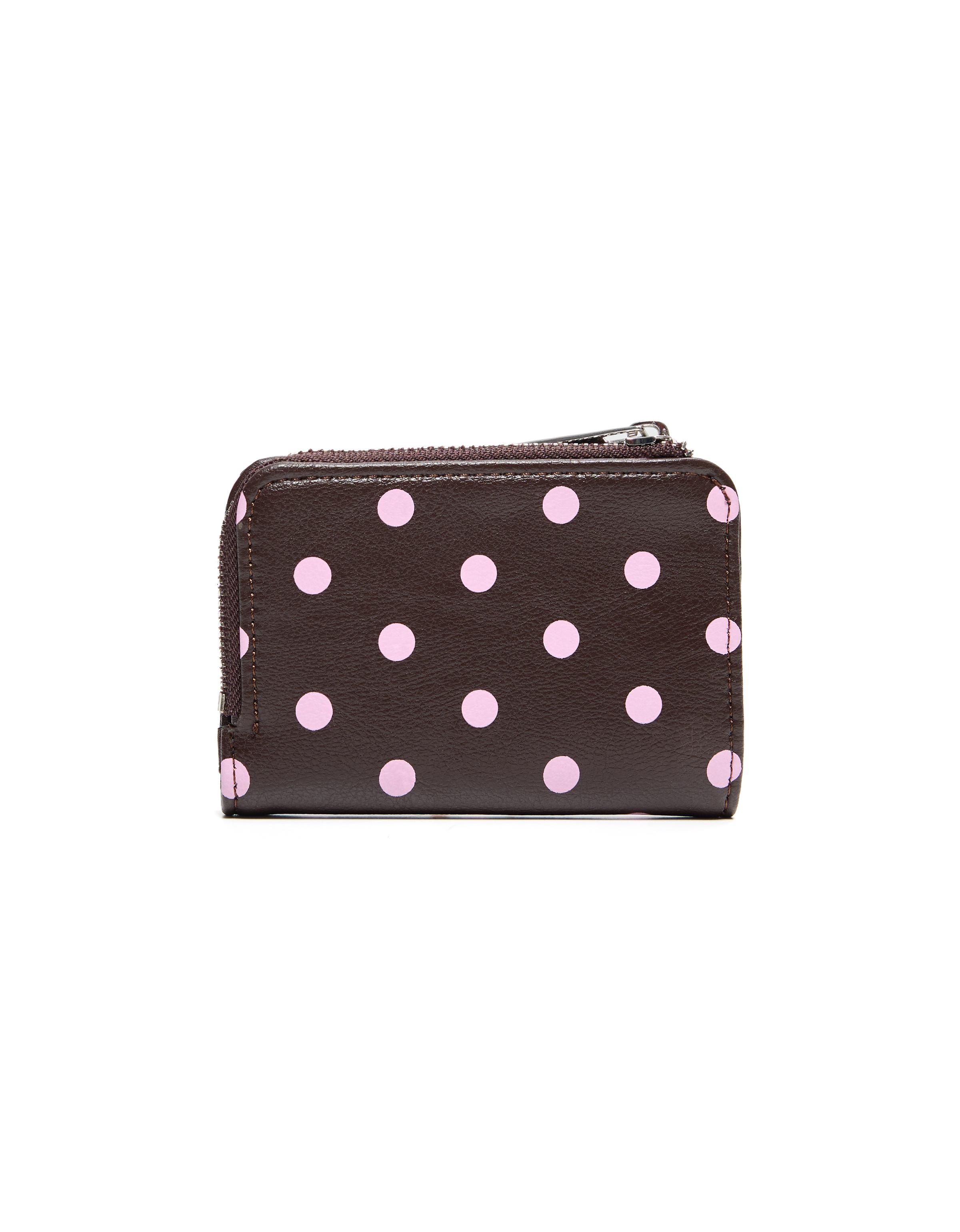 Polka dot purse — Brown