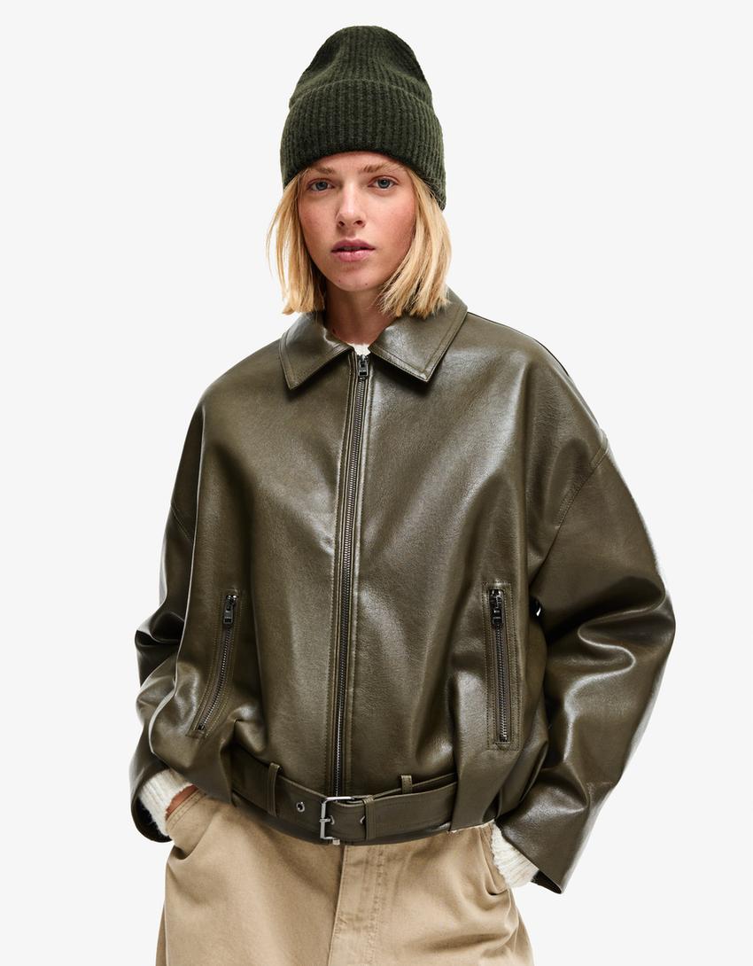 Basic beanie-Groen