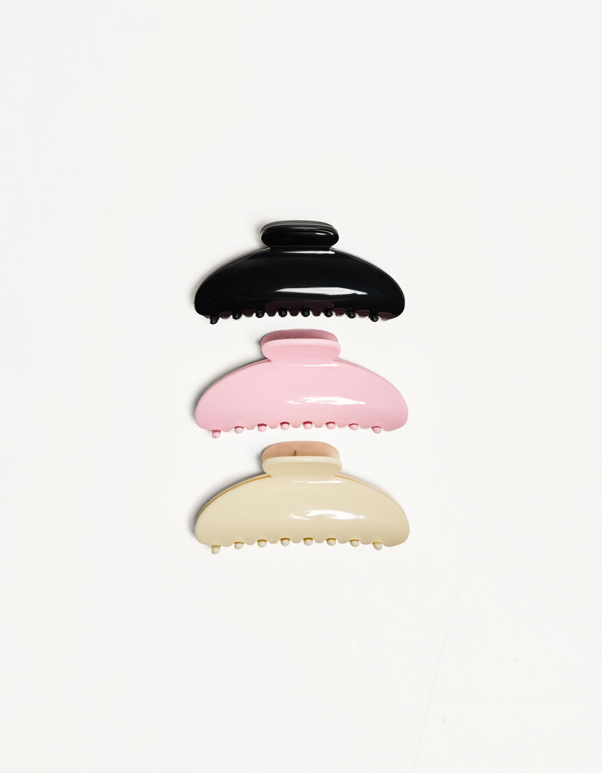 Pack of 3 hair clips - Accessories - BSK Teen | Bershka