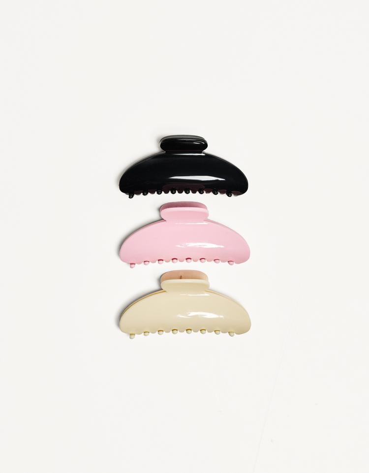 Pack of 3 hair clips