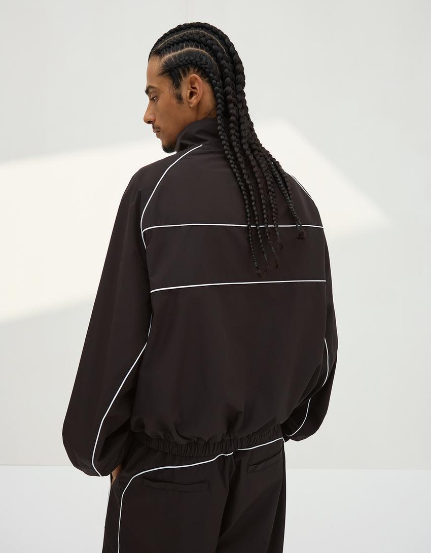 Technische Jacke-Schwarz