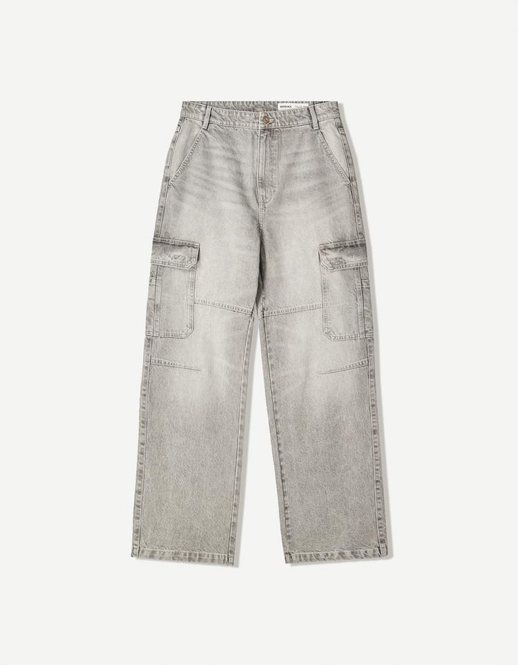 Jeans baggy cargo