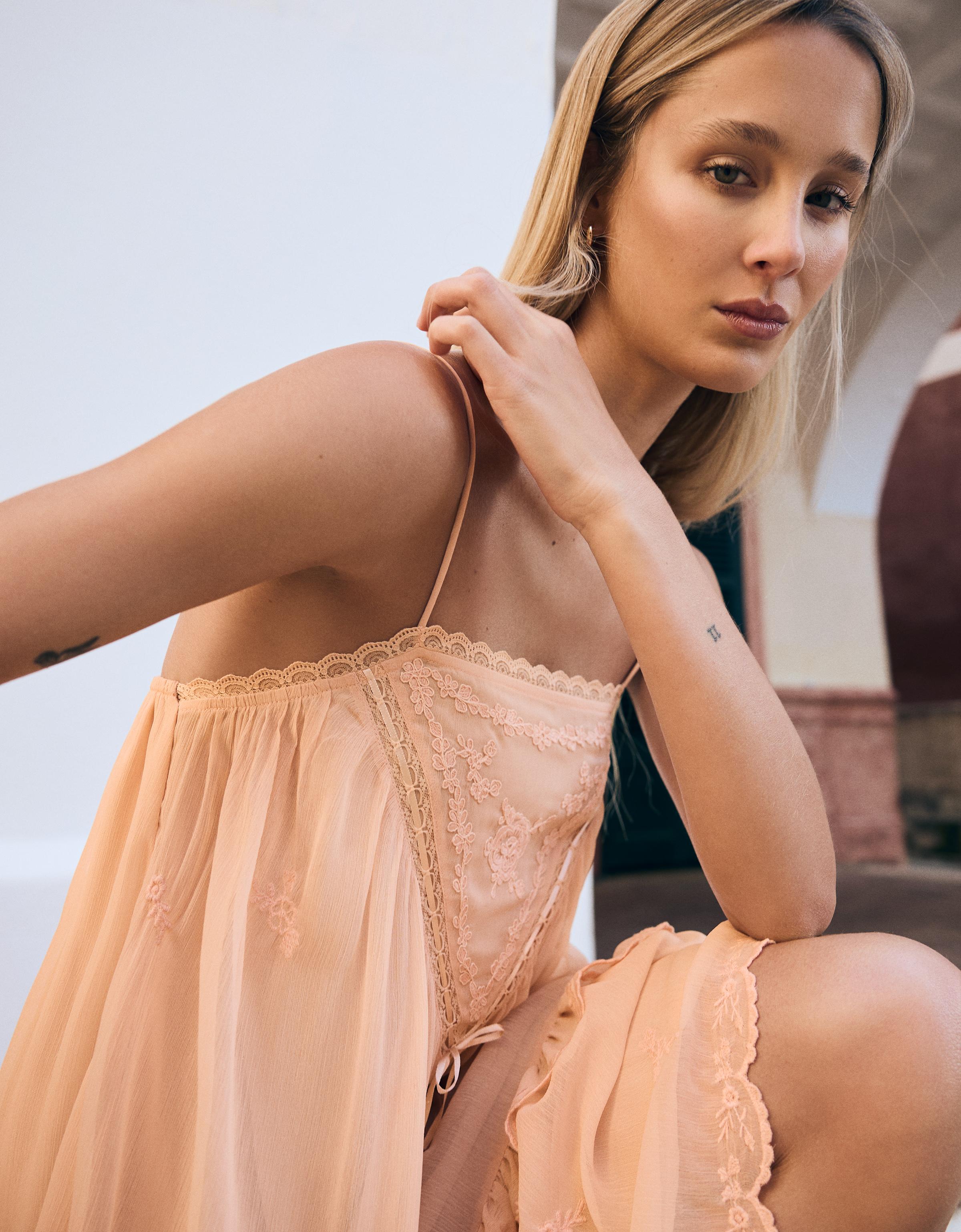 Bohem mini elbise - Görsel 9