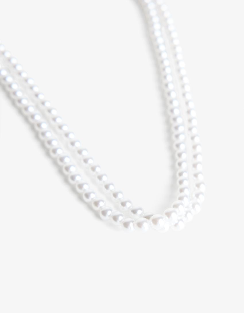 Fio de pérolas-Branco
