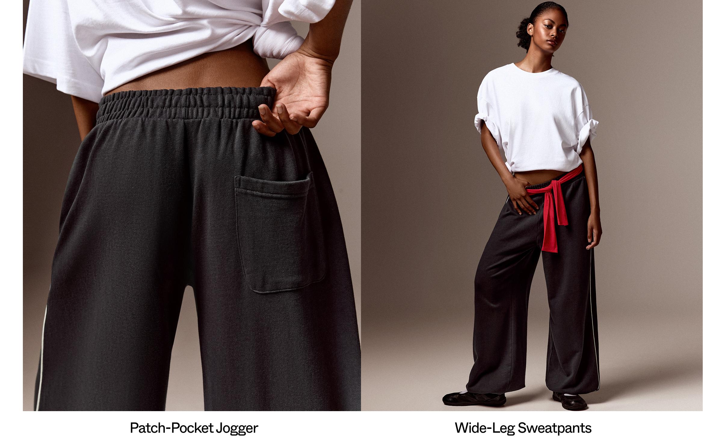 Dancer plush joggers — Grey