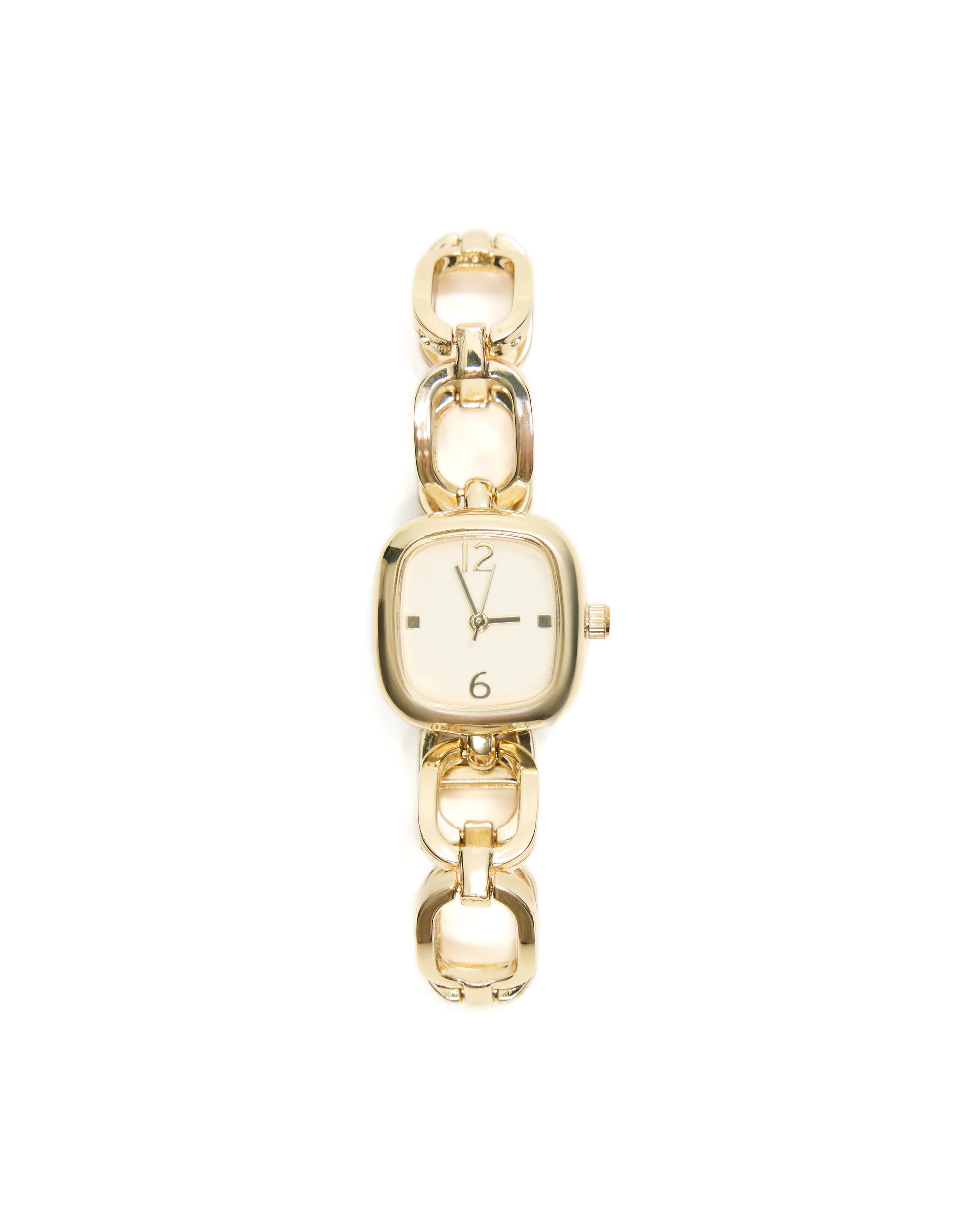 Chain watch bracelet — Gold