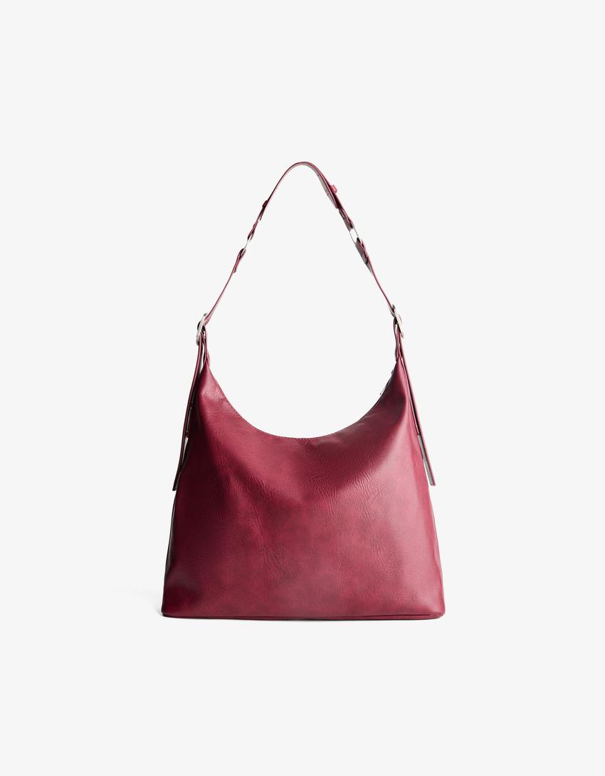 Bolso hebillas-Rojo-2