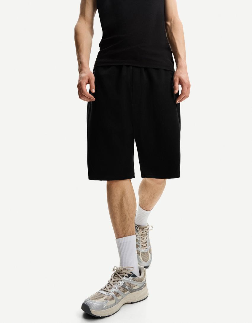 برمودا شورت تقني-أسود