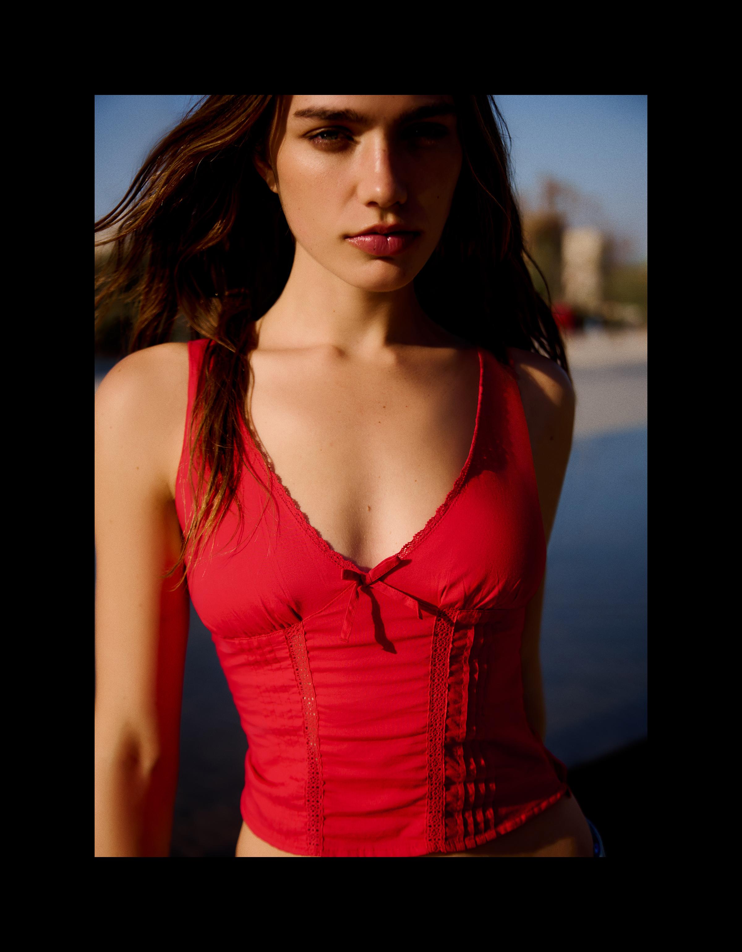 Dantelli askılı top - Görsel 33