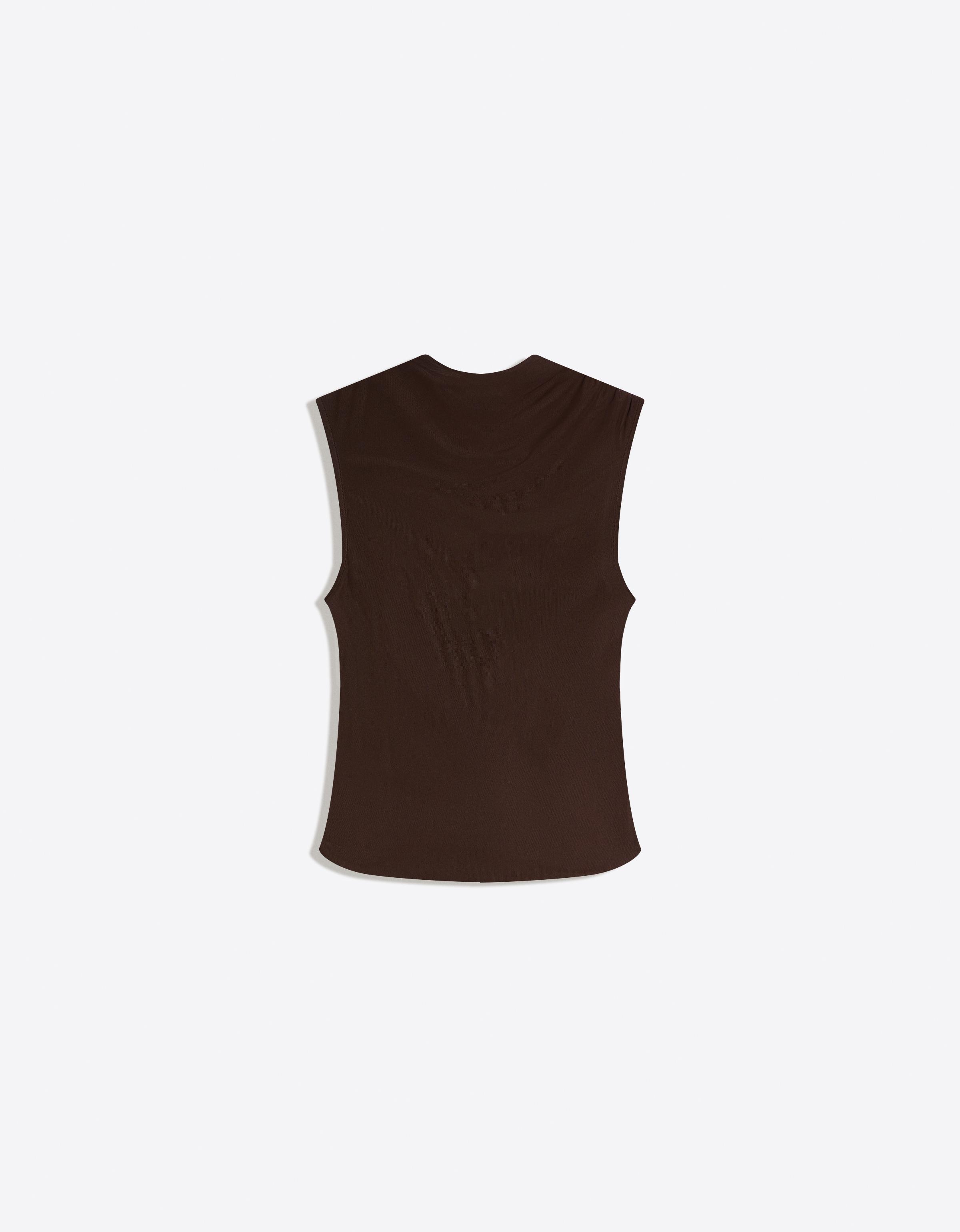 Tulle knot top