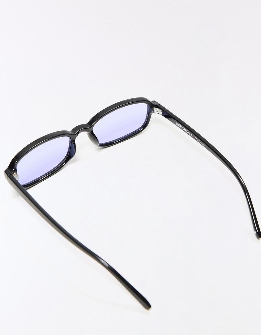 Colour lens sunglasses-Blue