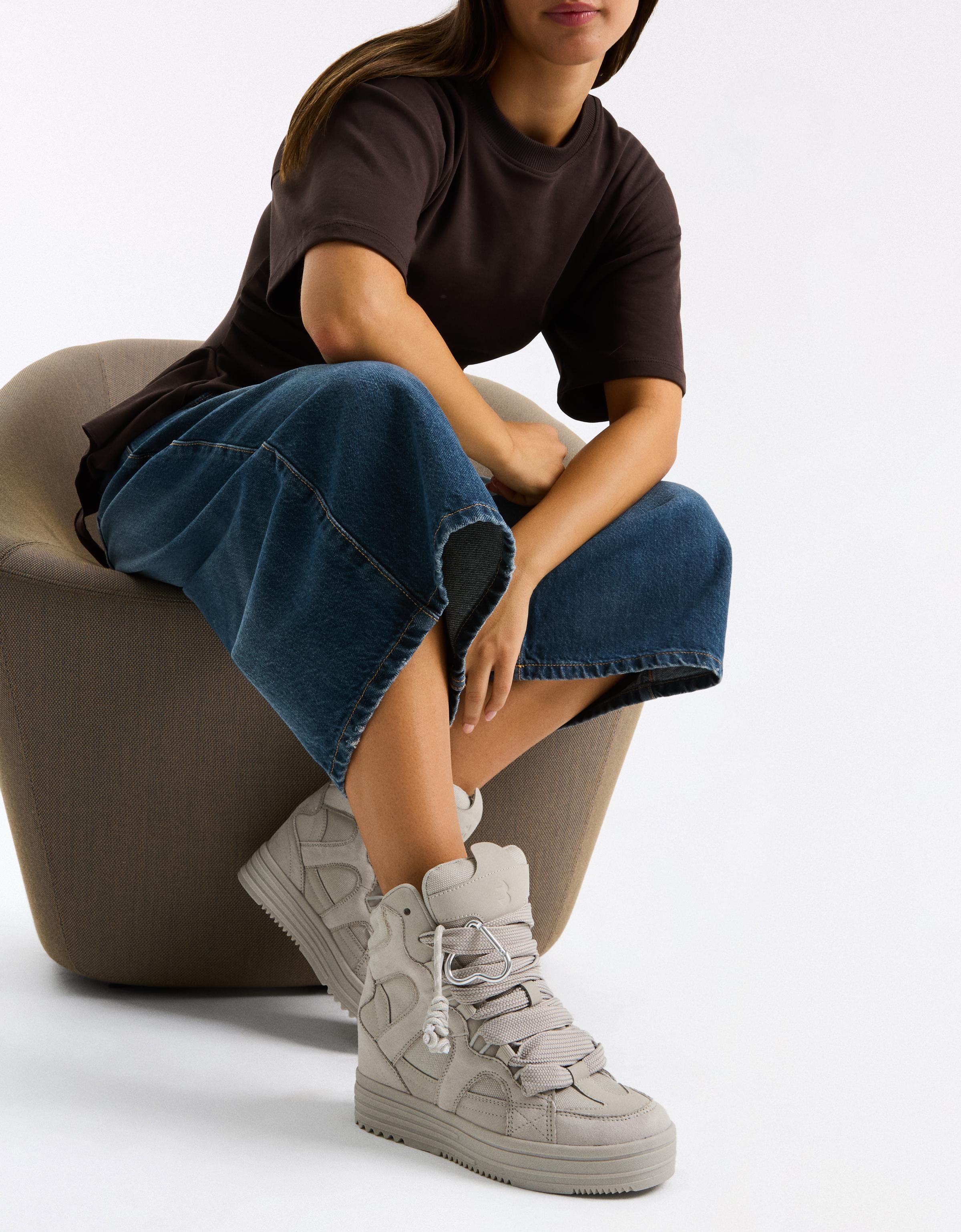 CHARM high-top trainers — Grey