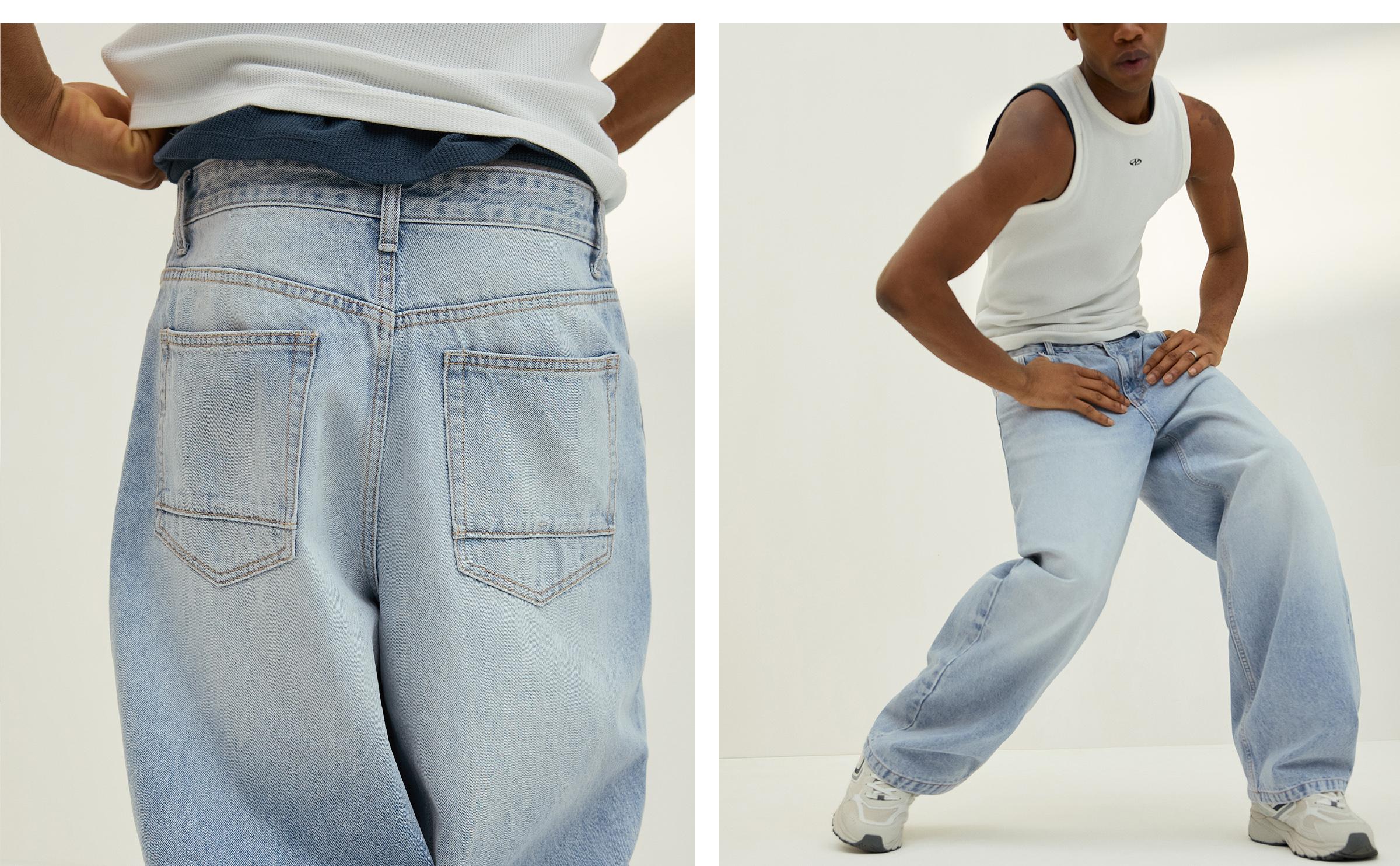 Super baggy fit jean - Görsel 132