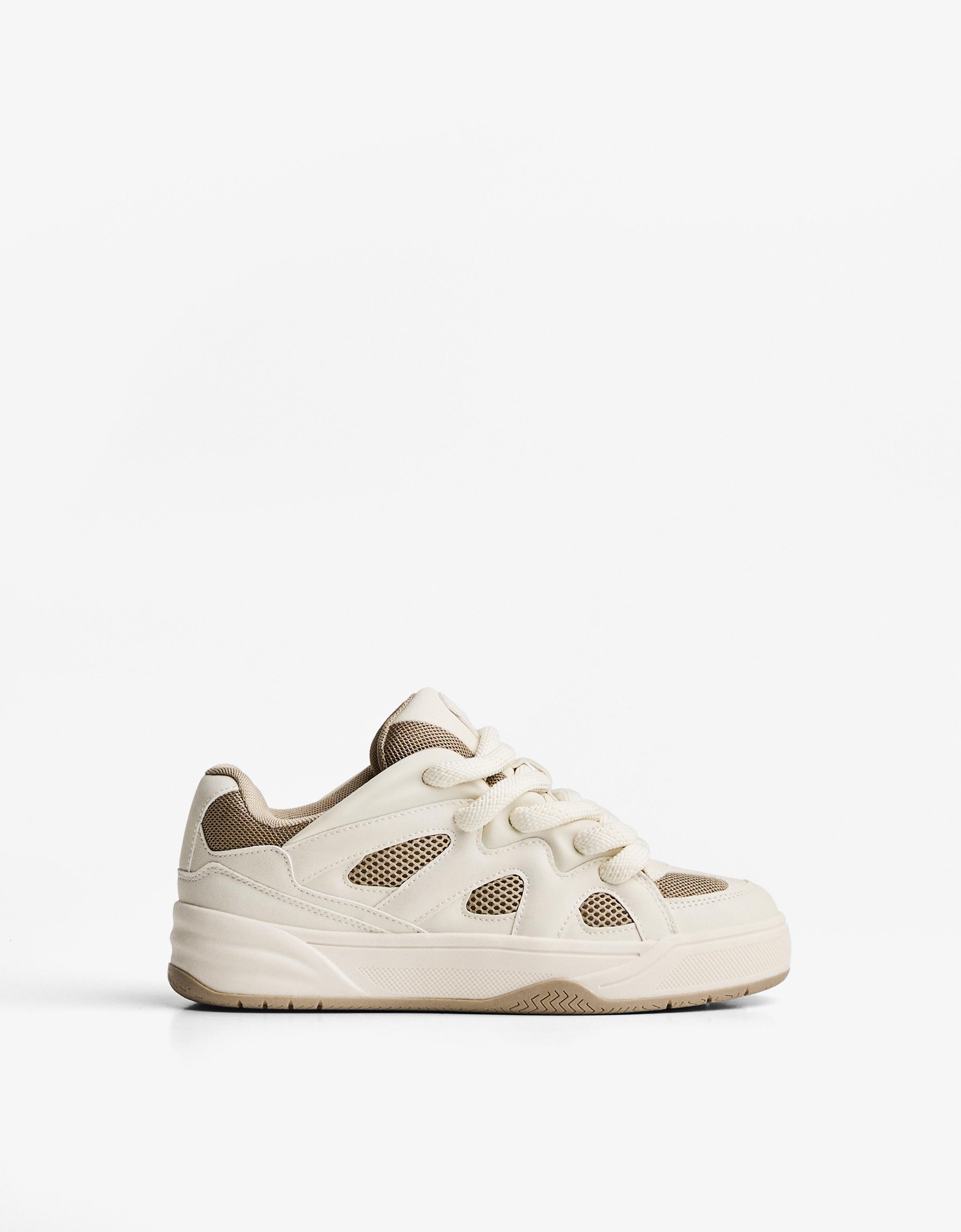 Chunky skate trainers — Multicolored