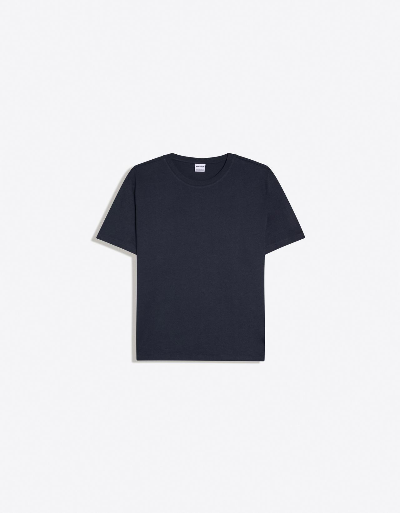 Short sleeve regular fit T-shirt — Navy