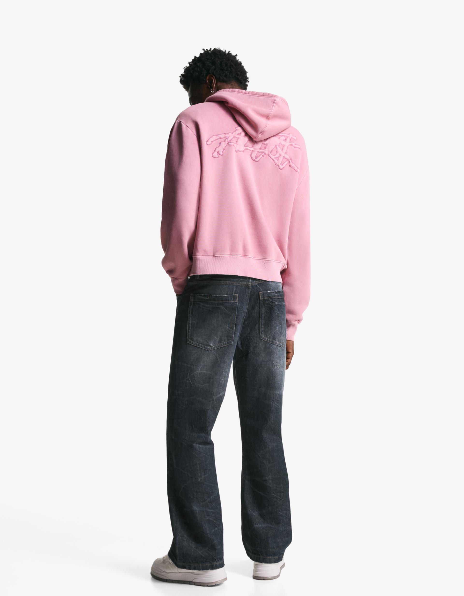 Flared baggy jeans