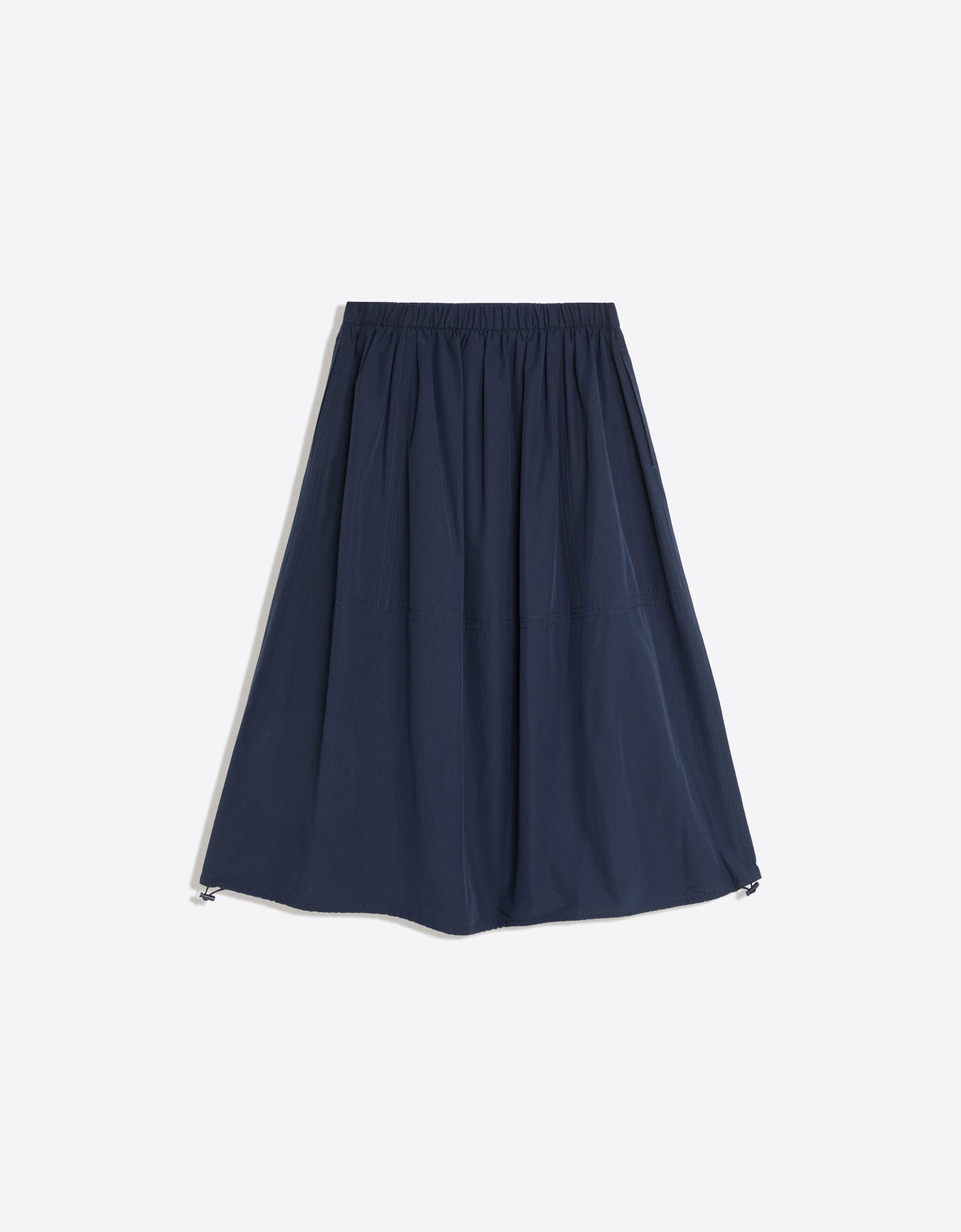 Parachute midi skirt — Navy