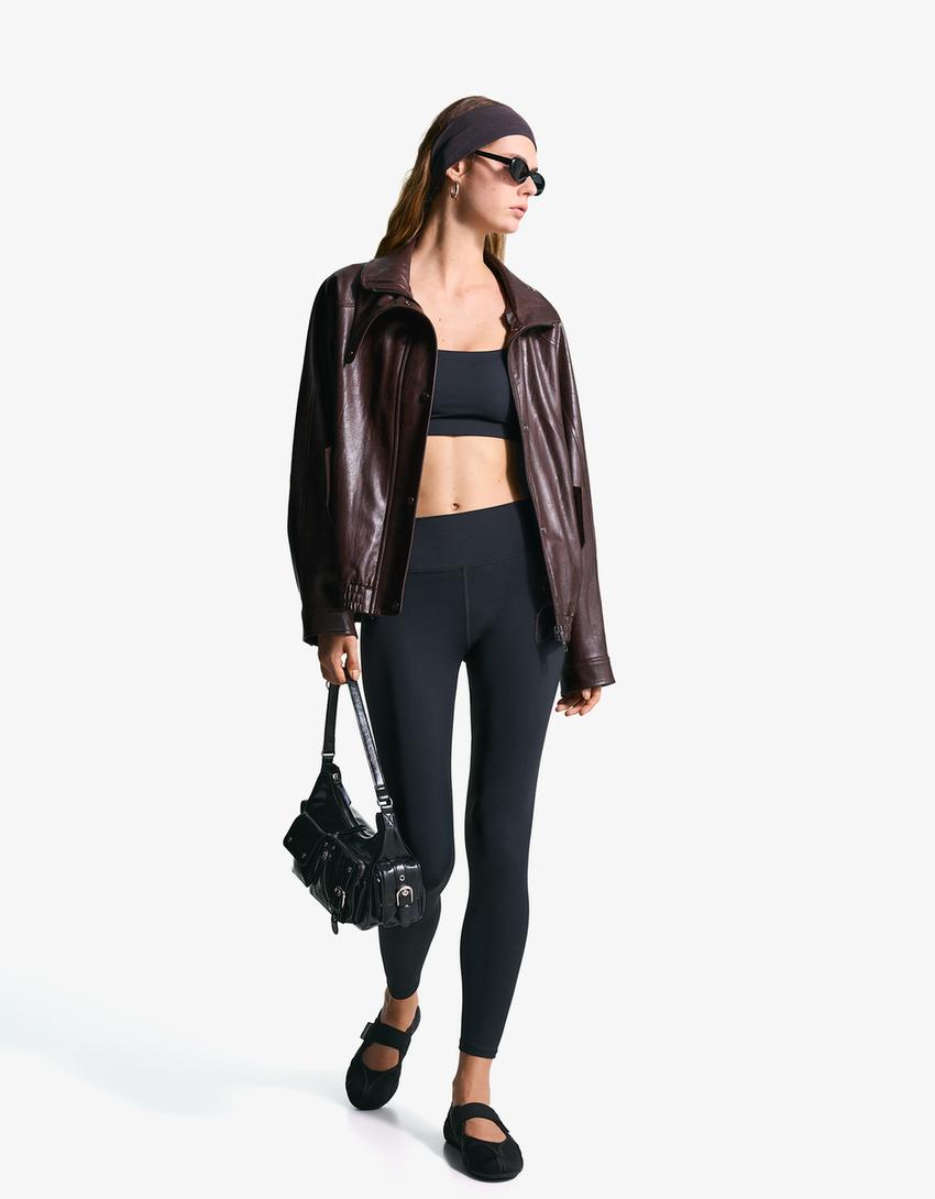 Leggings quick dry & breathable-Negro-0
