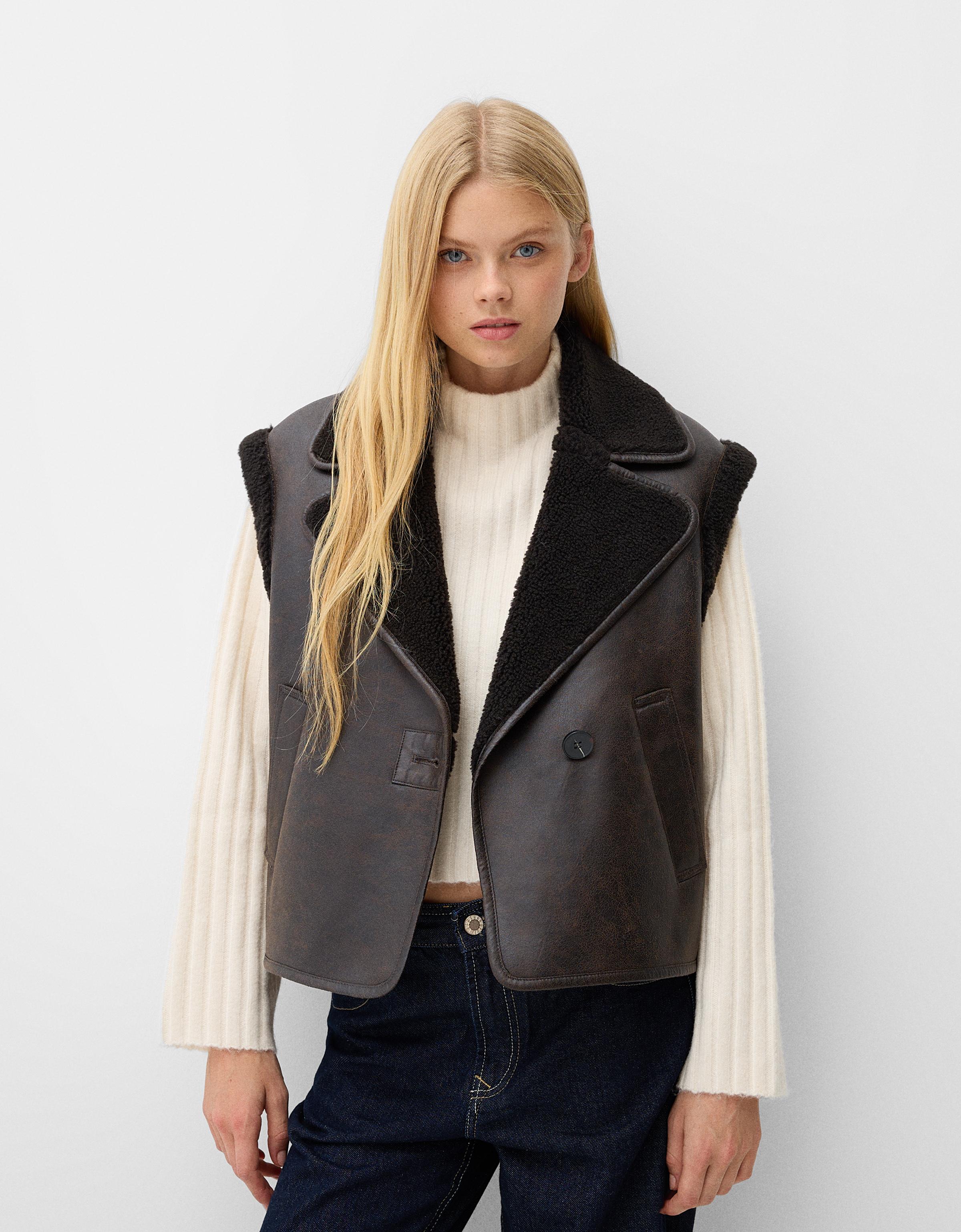 Veste sans manche femme bershka sale