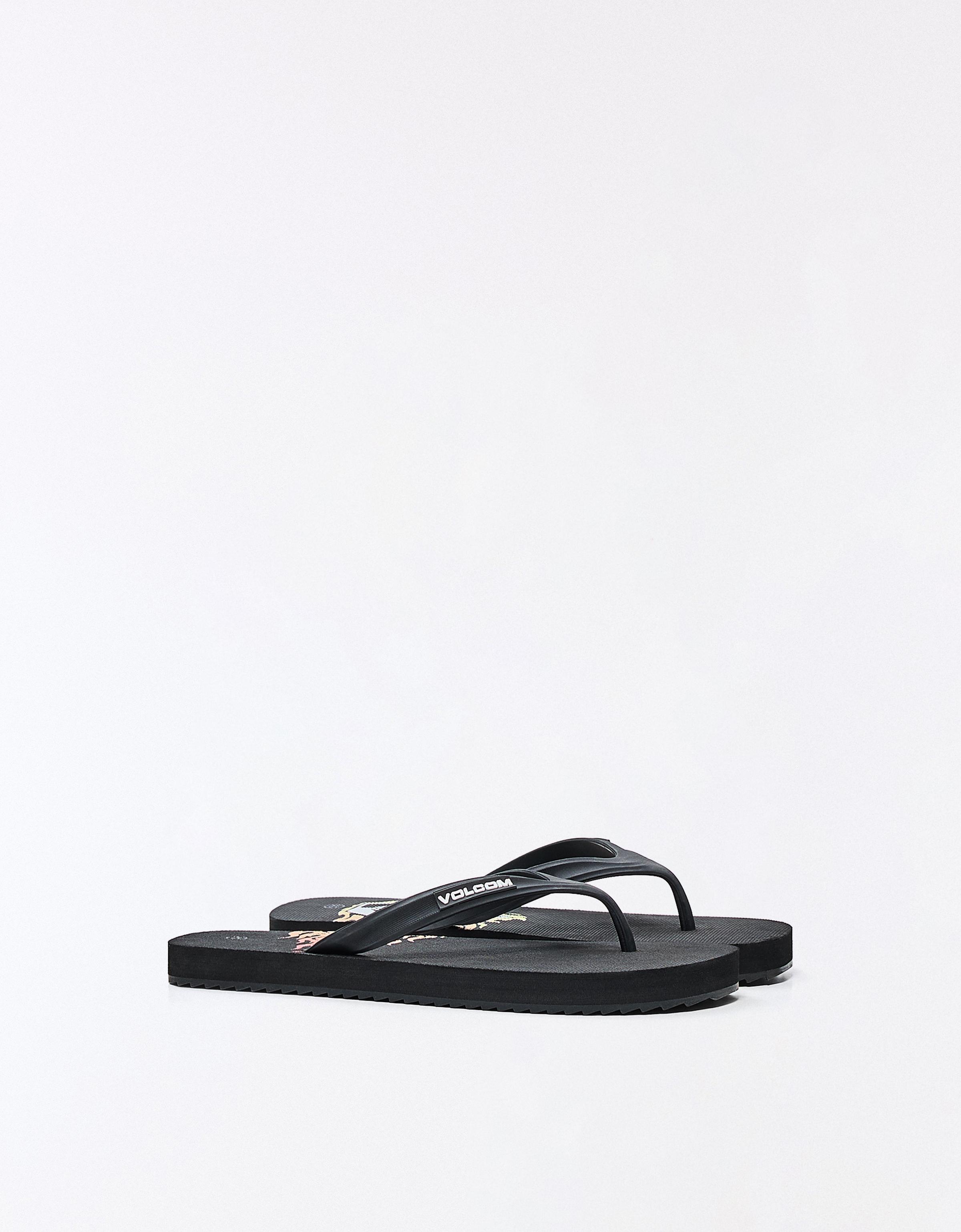Bershka Sandalia Volcom Hombre Negro
