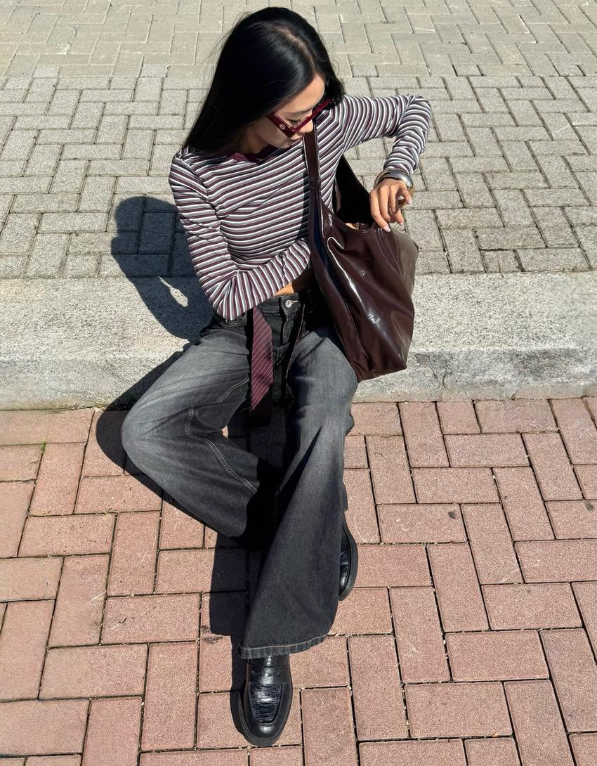 Jeans boyfriend-Preto
