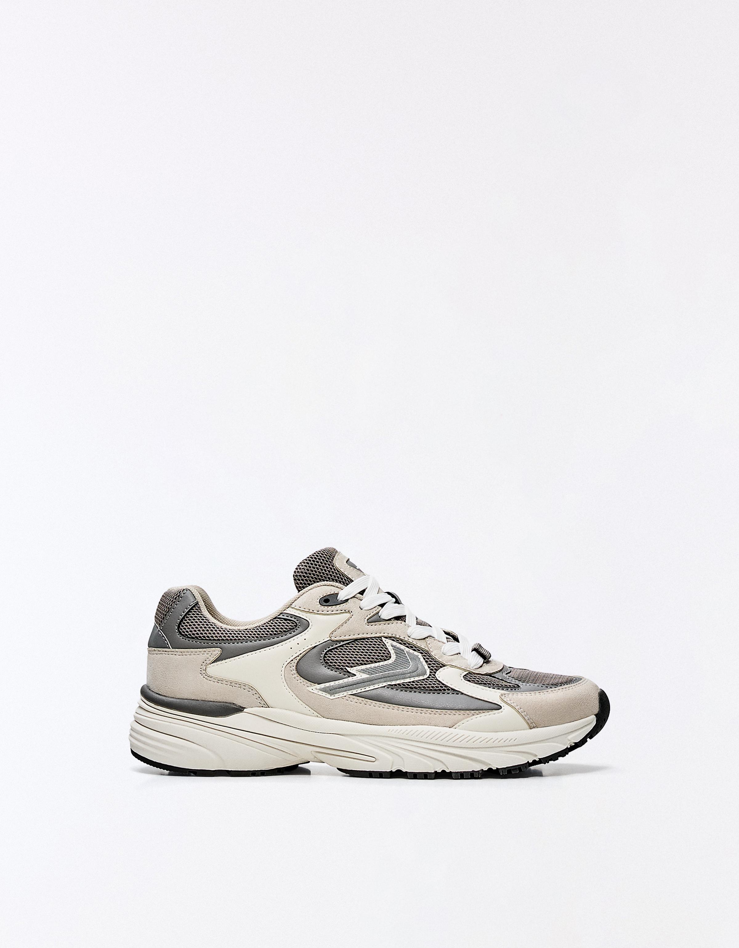 Bershka Deportivo Multipiezas Hombre Gris