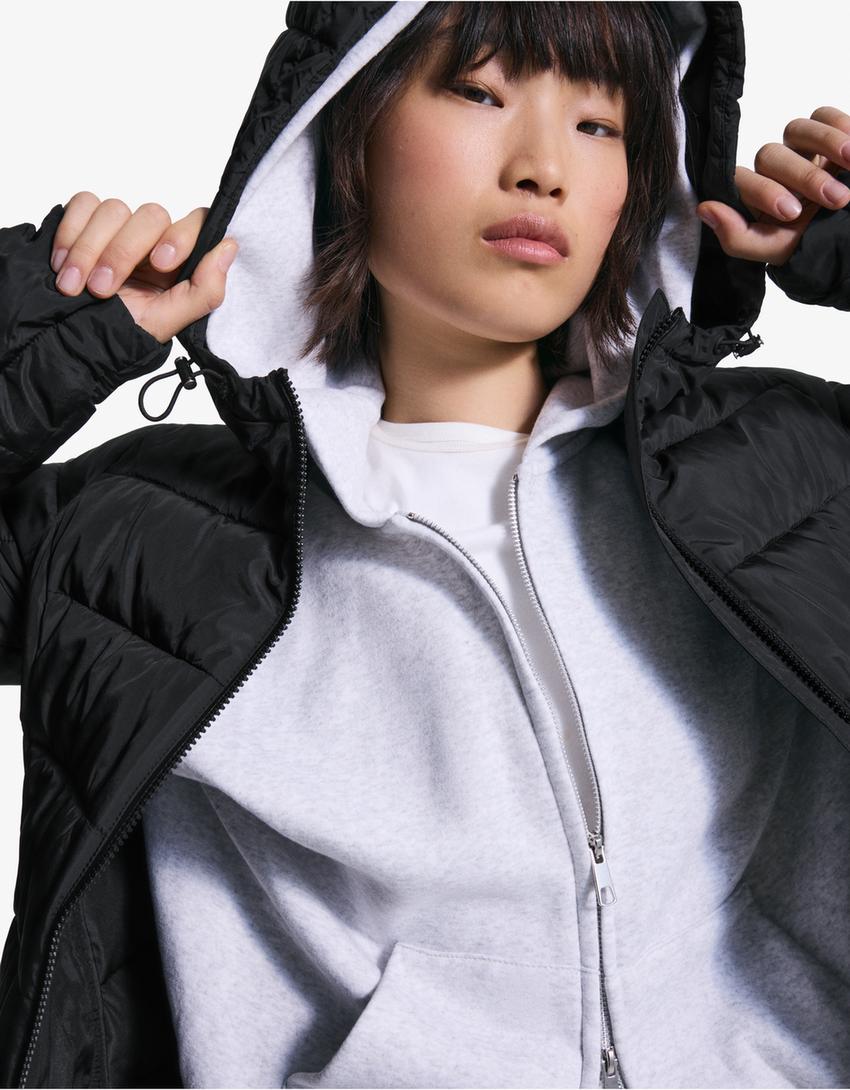 Leichte Steppjacke-Schwarz-2