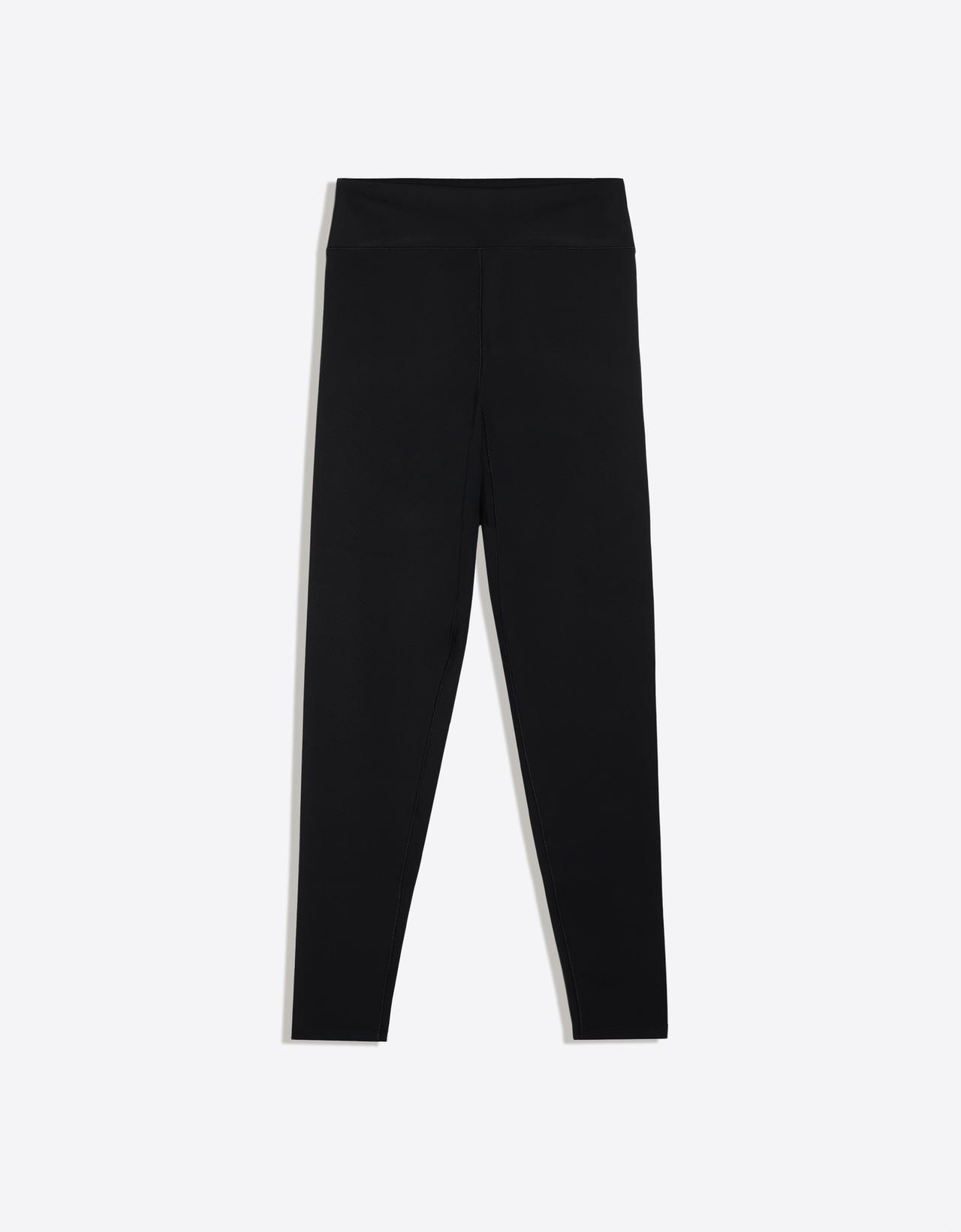 Technical fabric leggings - breathable & quick-dry — Black