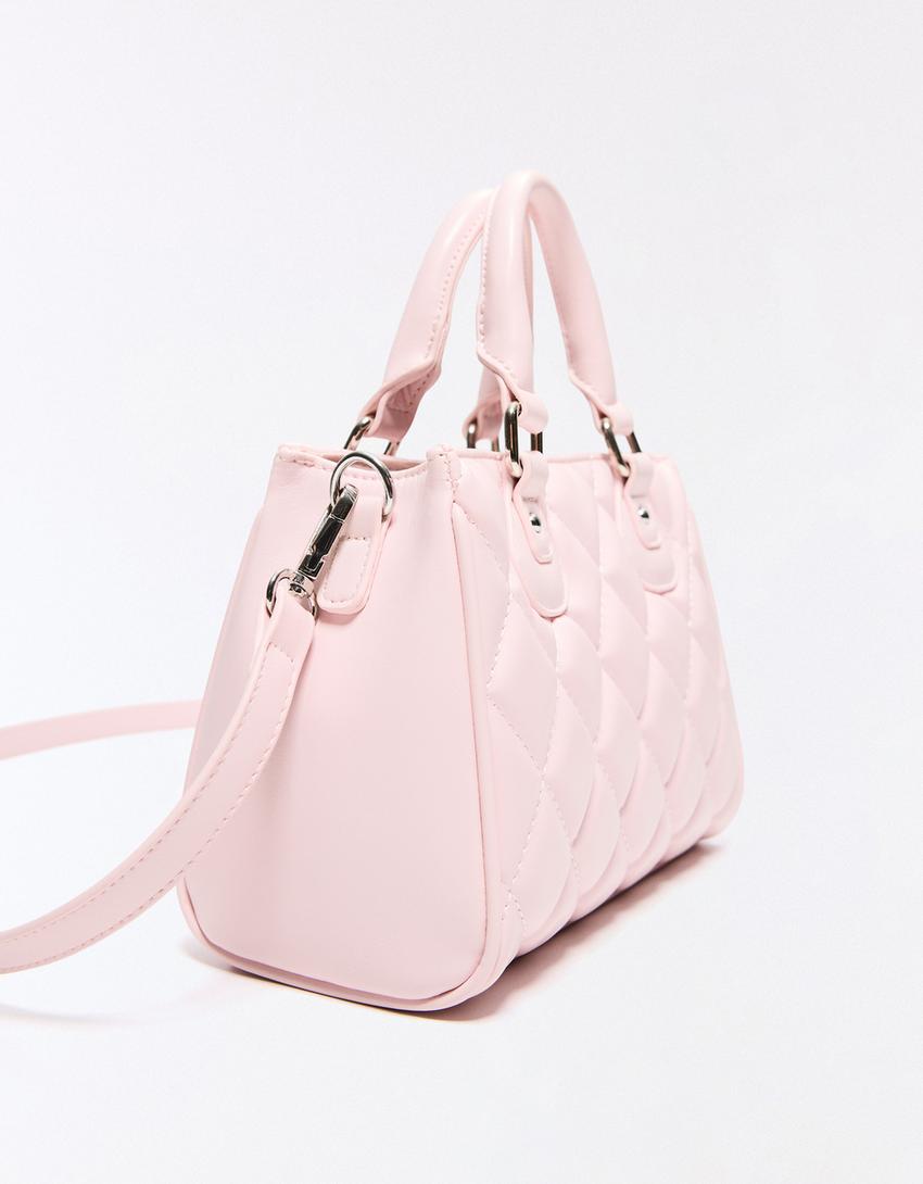 Sac matelassé-Rose