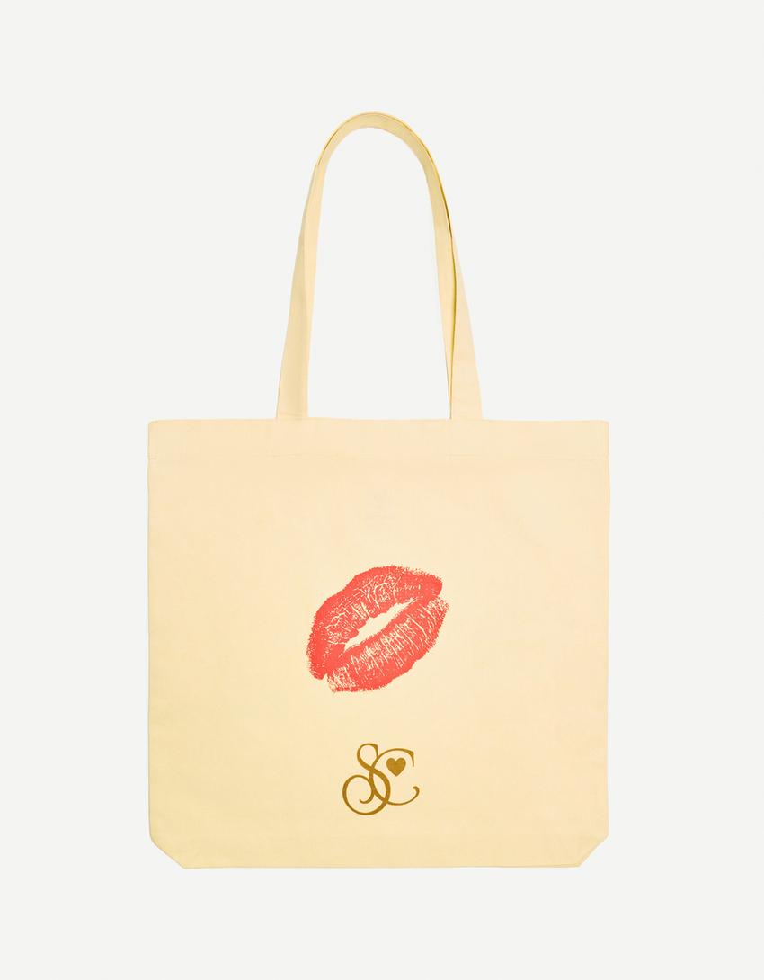Bolso shopper Sabrina Carpenter-Amarillo-2