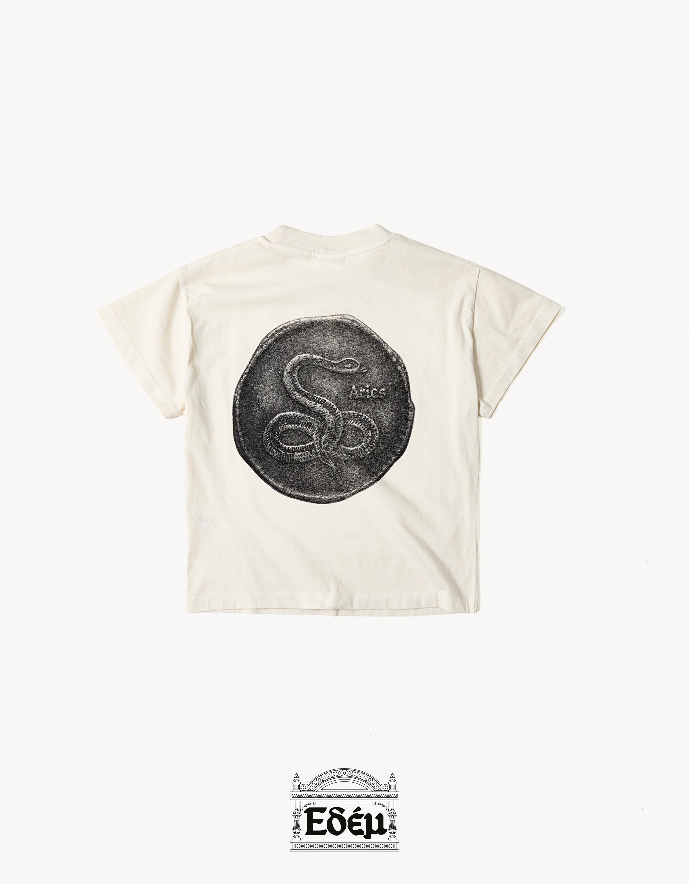 Regular fit T-shirt ARIES x BERSHKA — Off white