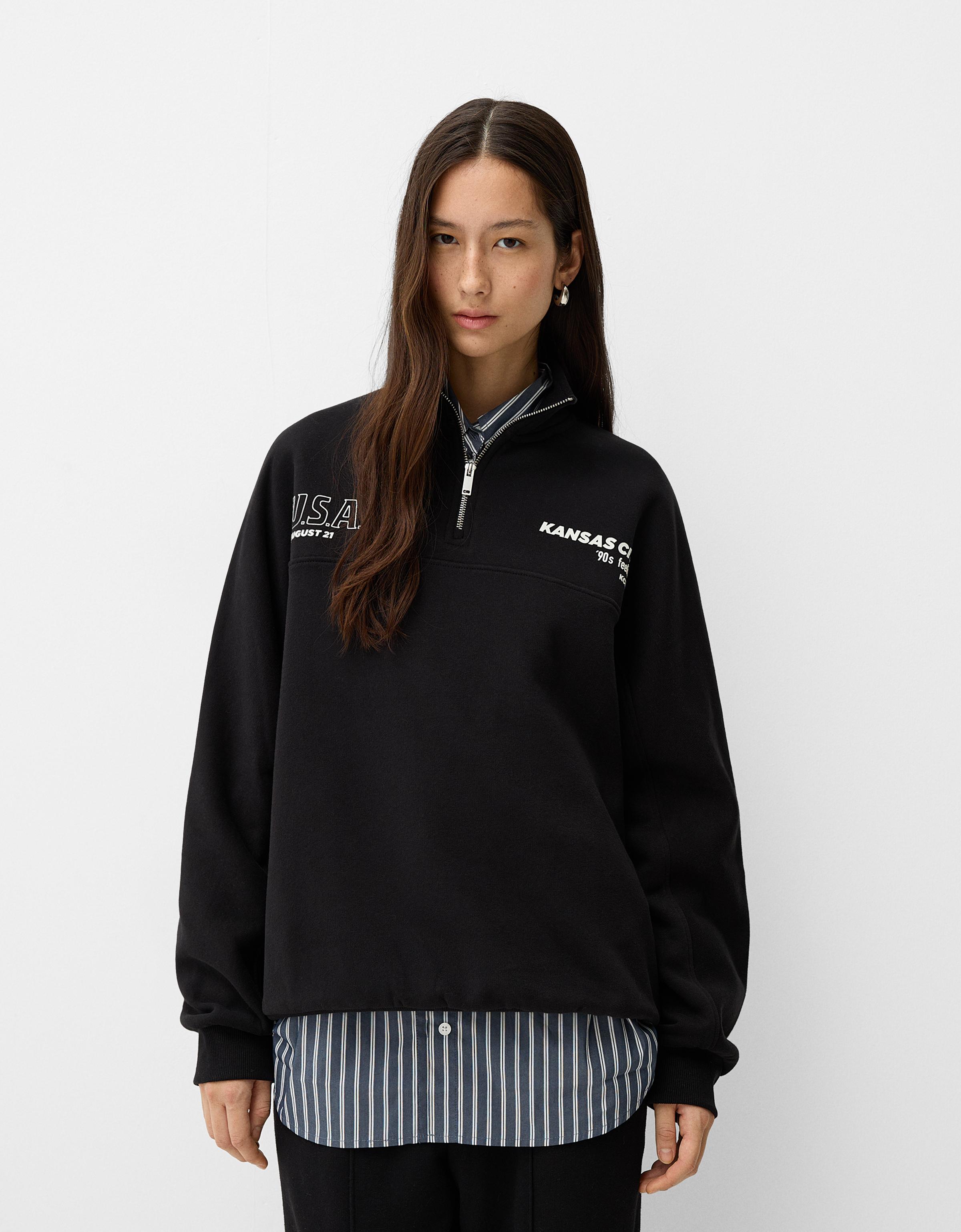 Zip up Bershka