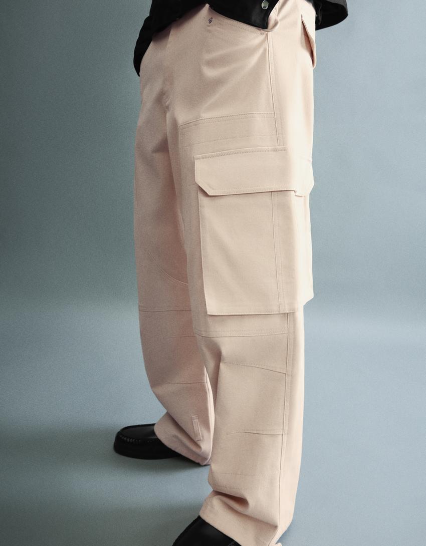 Super baggy cargo trousers - Men | Bershka