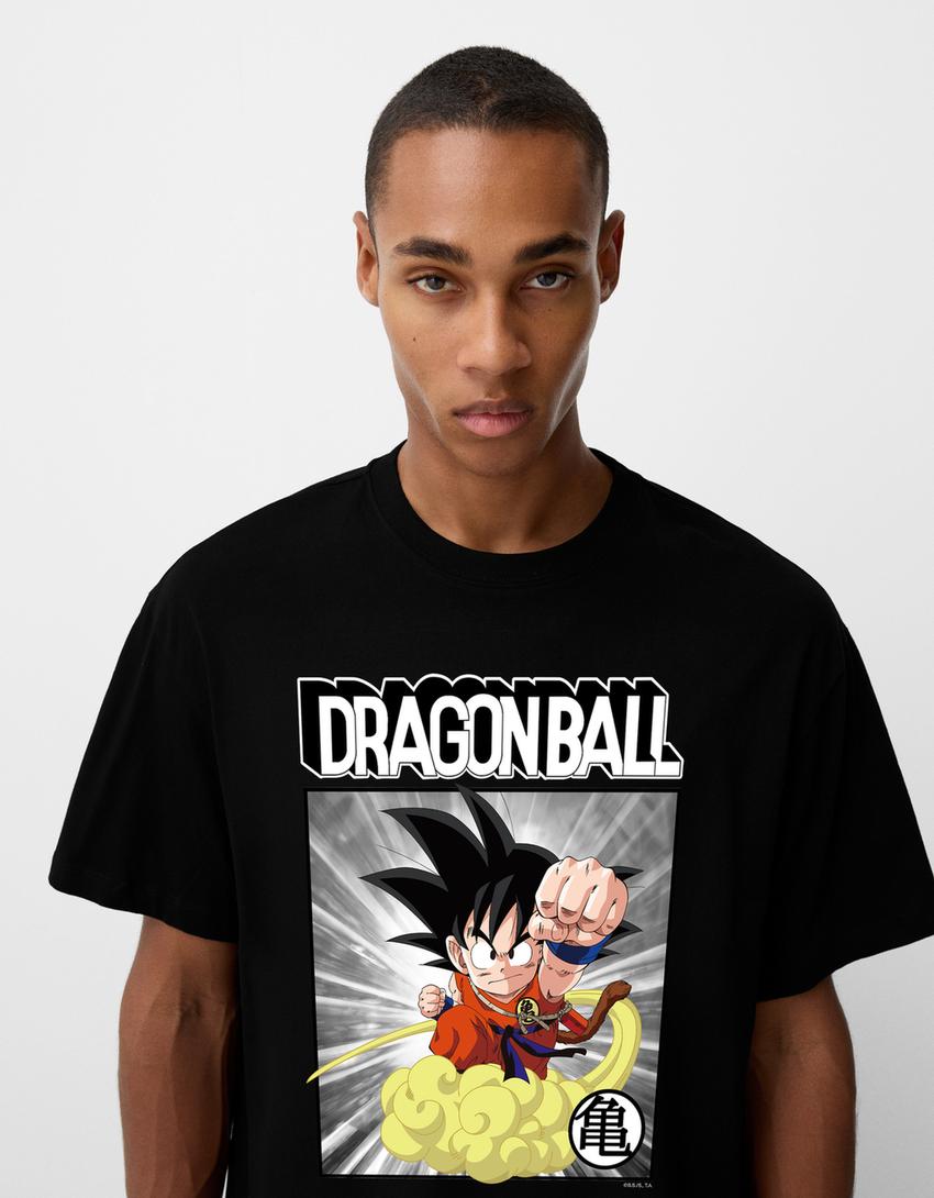 Clothing T Shirt Dbz Bershka Short Sleeve Dragon Ball T-shirt T