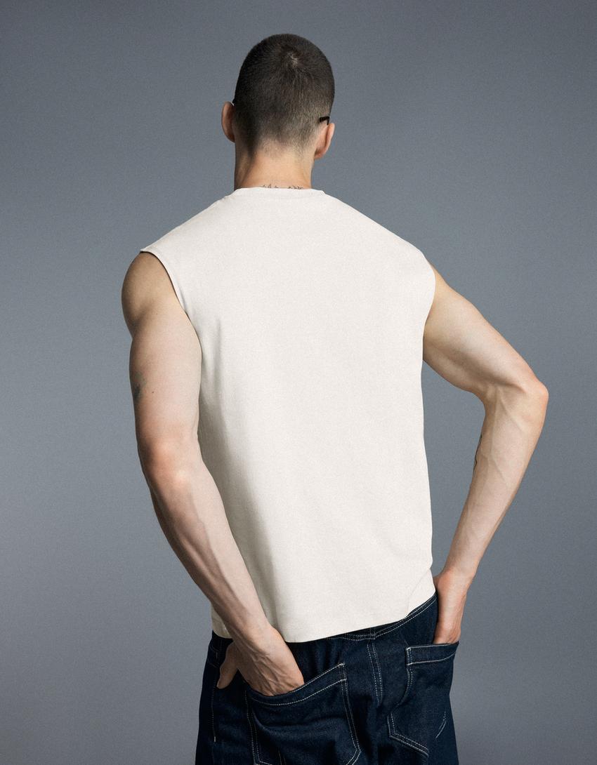 Camiseta sin mangas-Arena