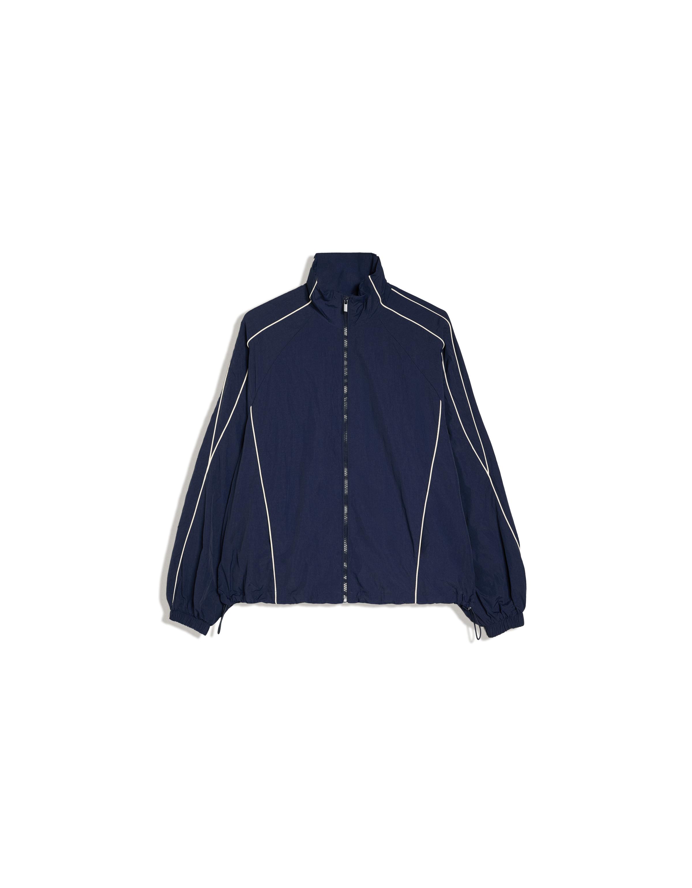 Contrast lightweight jacket — Navy