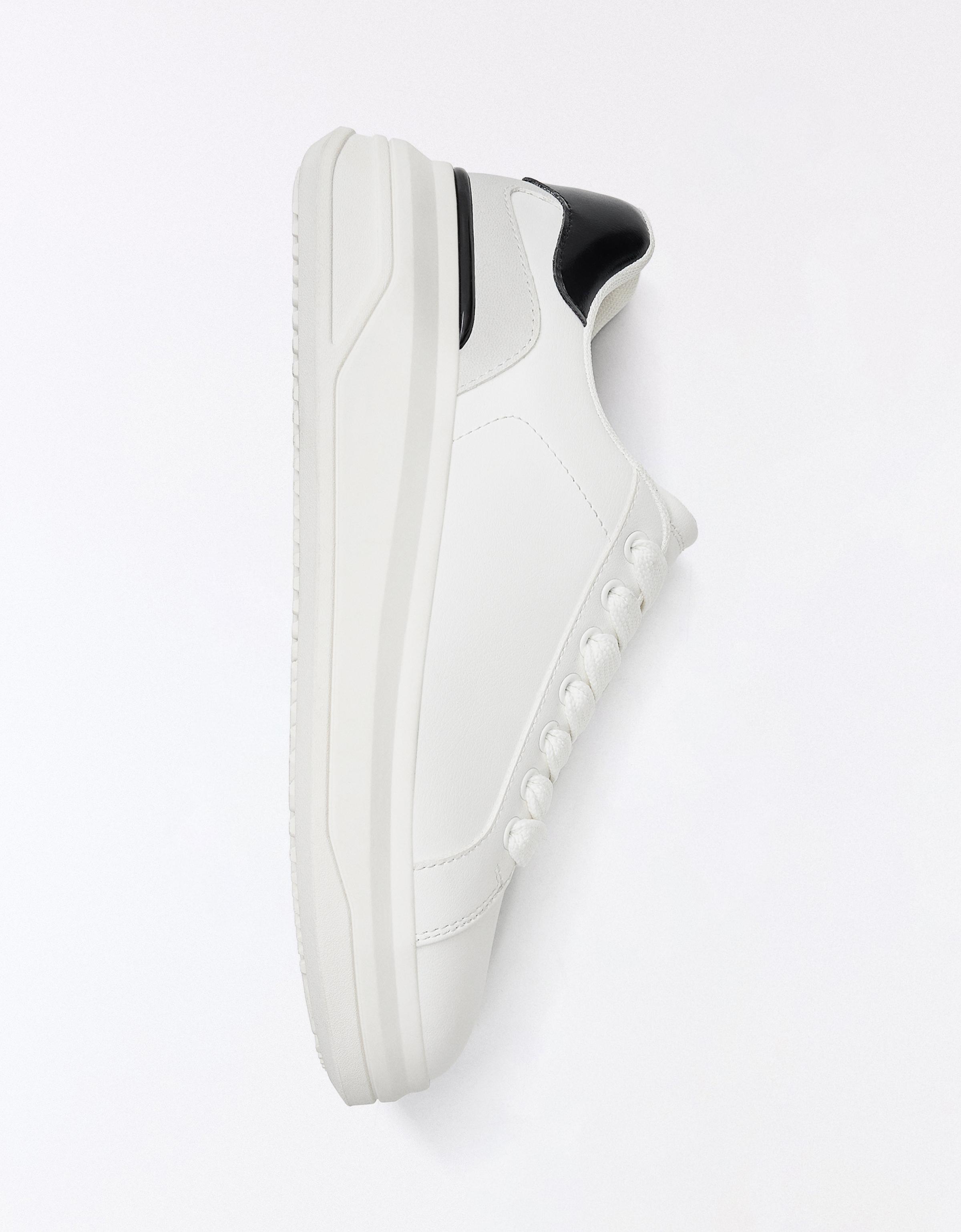 Chunky sole trainers — WHITE