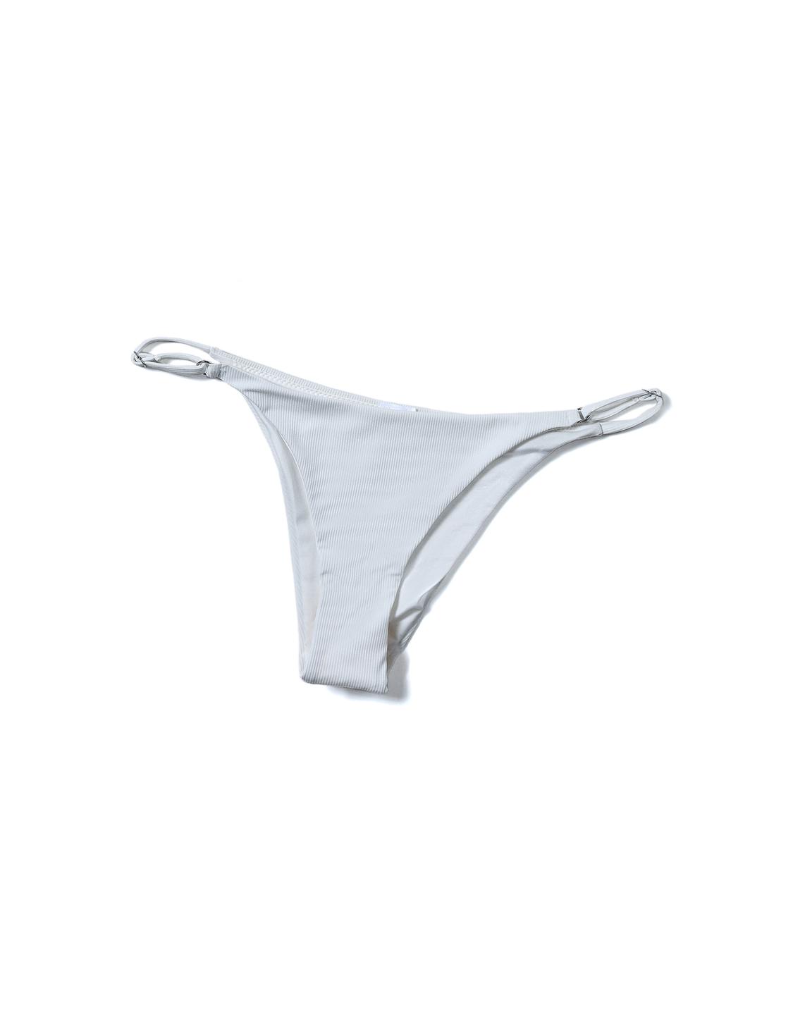 Ribbed bikini bottoms