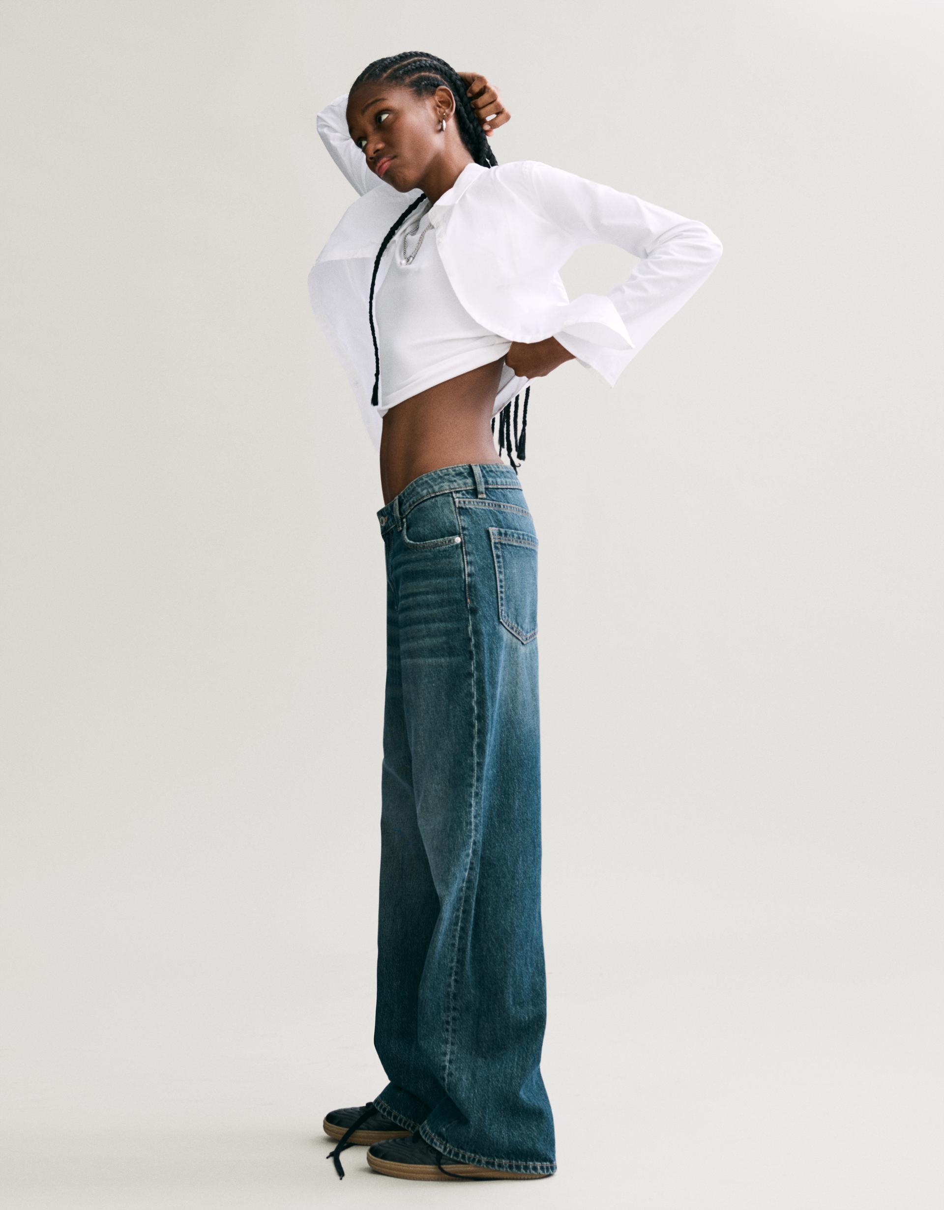 Donna Bershka Bershka Jeans A Zampa Jeans A Zampa Bershka Outlet