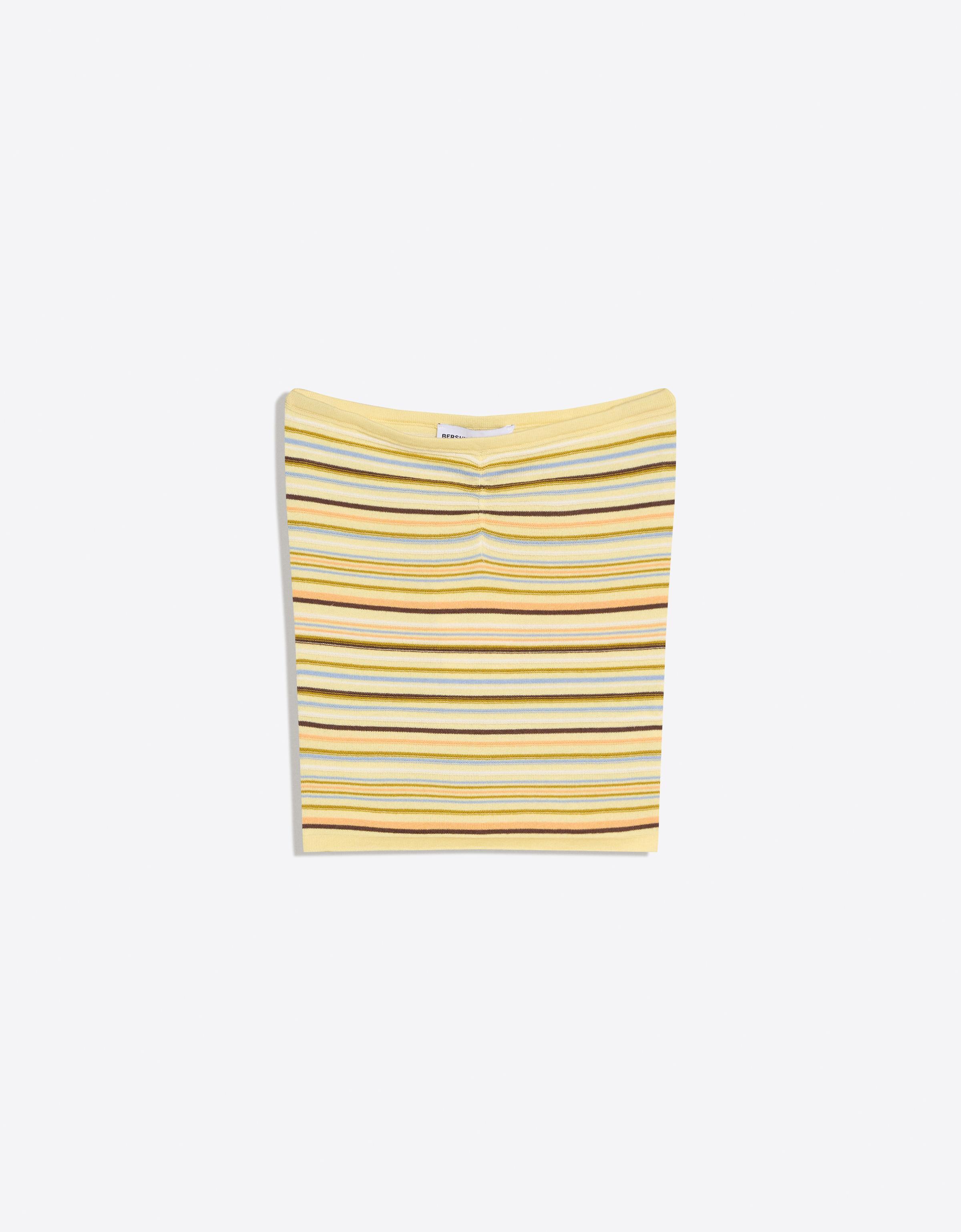 Çizgili bandeau top - Görsel 5