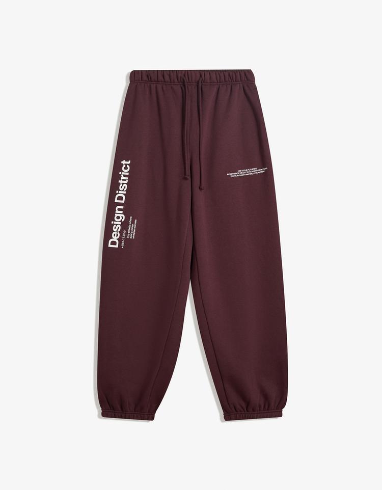 Printed joggers