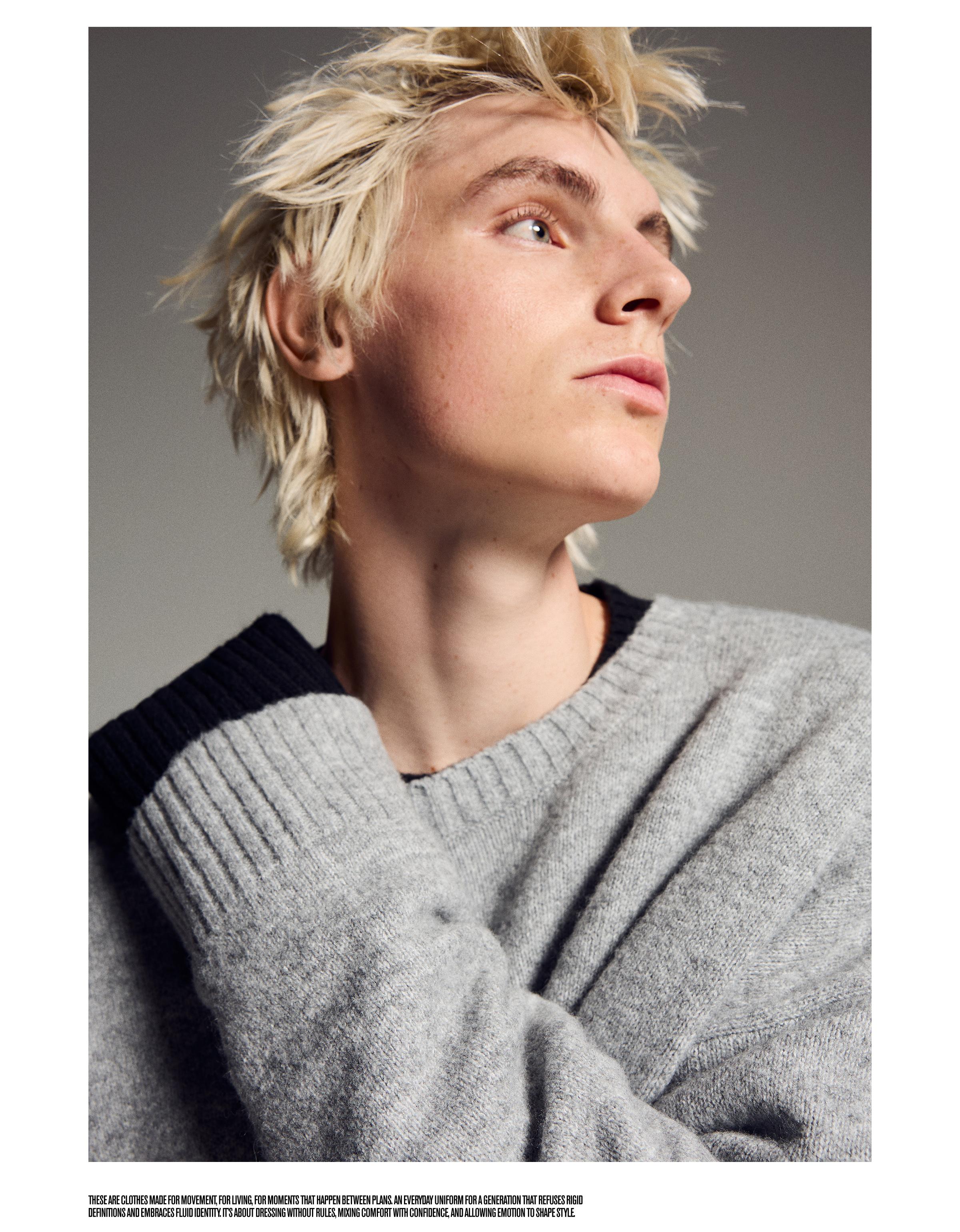 Bisiklet yaka kazak - Görsel 73