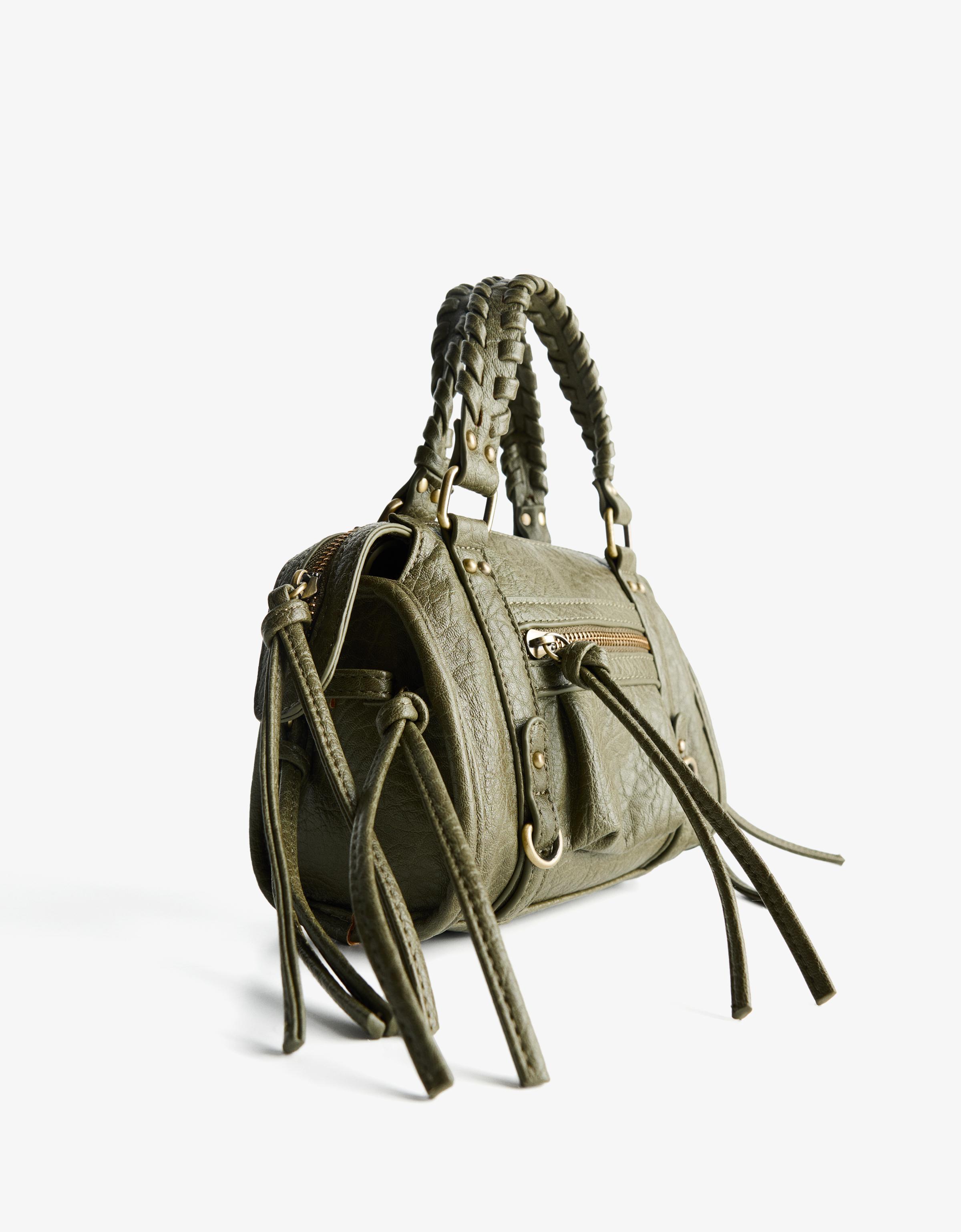 MINI BOWLING BAG — Khaki