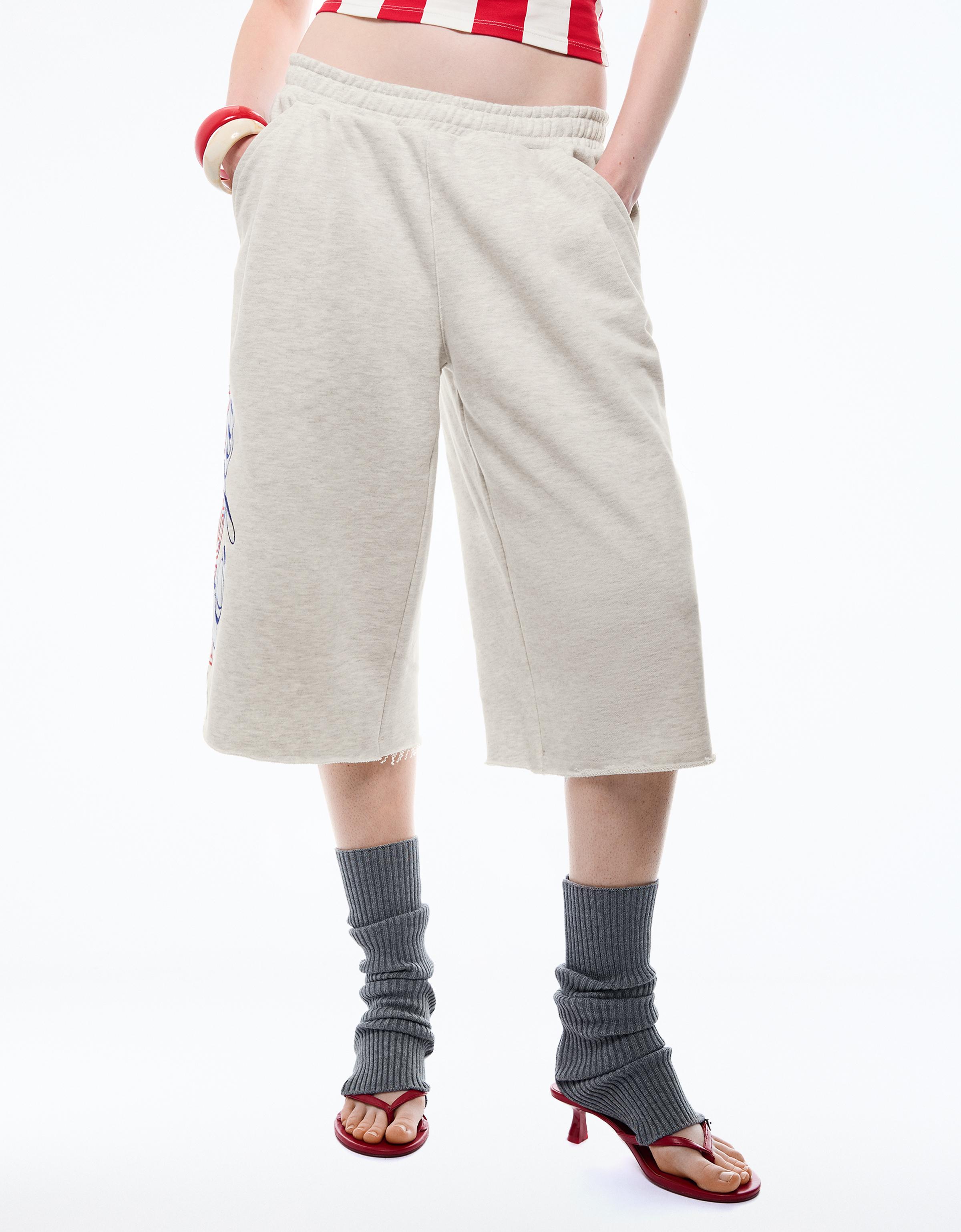 England Fifa World CUP™ plush Bermuda shorts - Grey