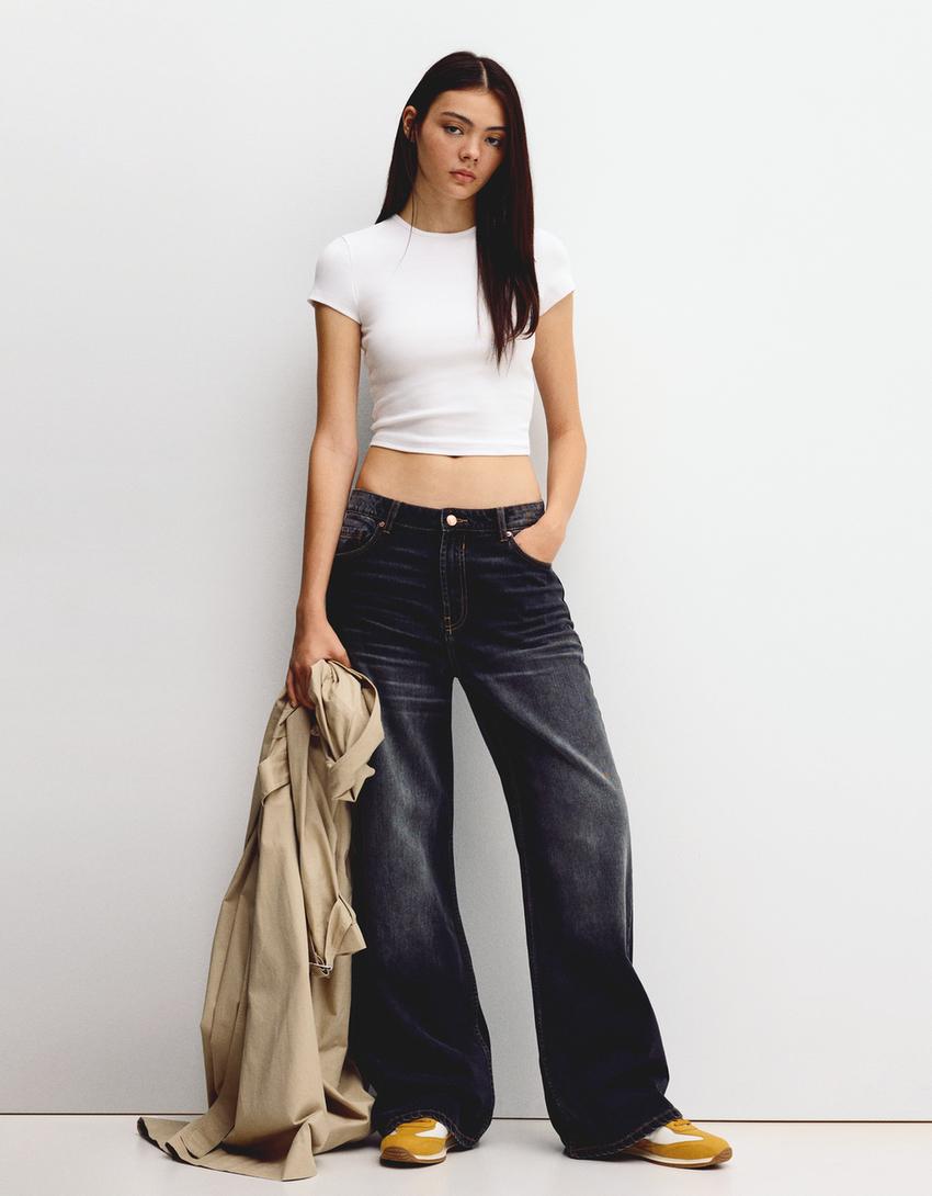 Baggy jeans-Black-0