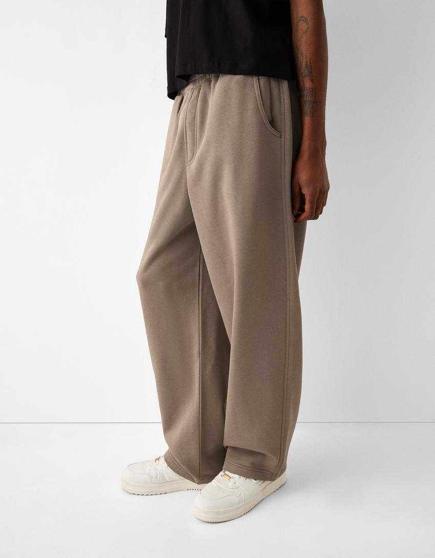 Skater trousers-Camel-3