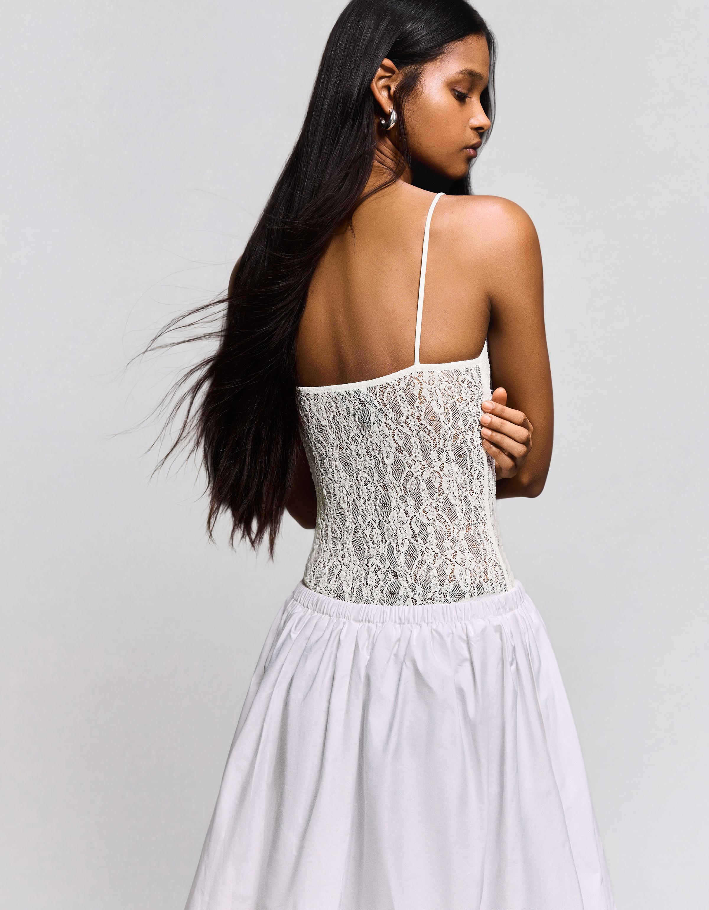 Dantelli askılı body - Görsel 22